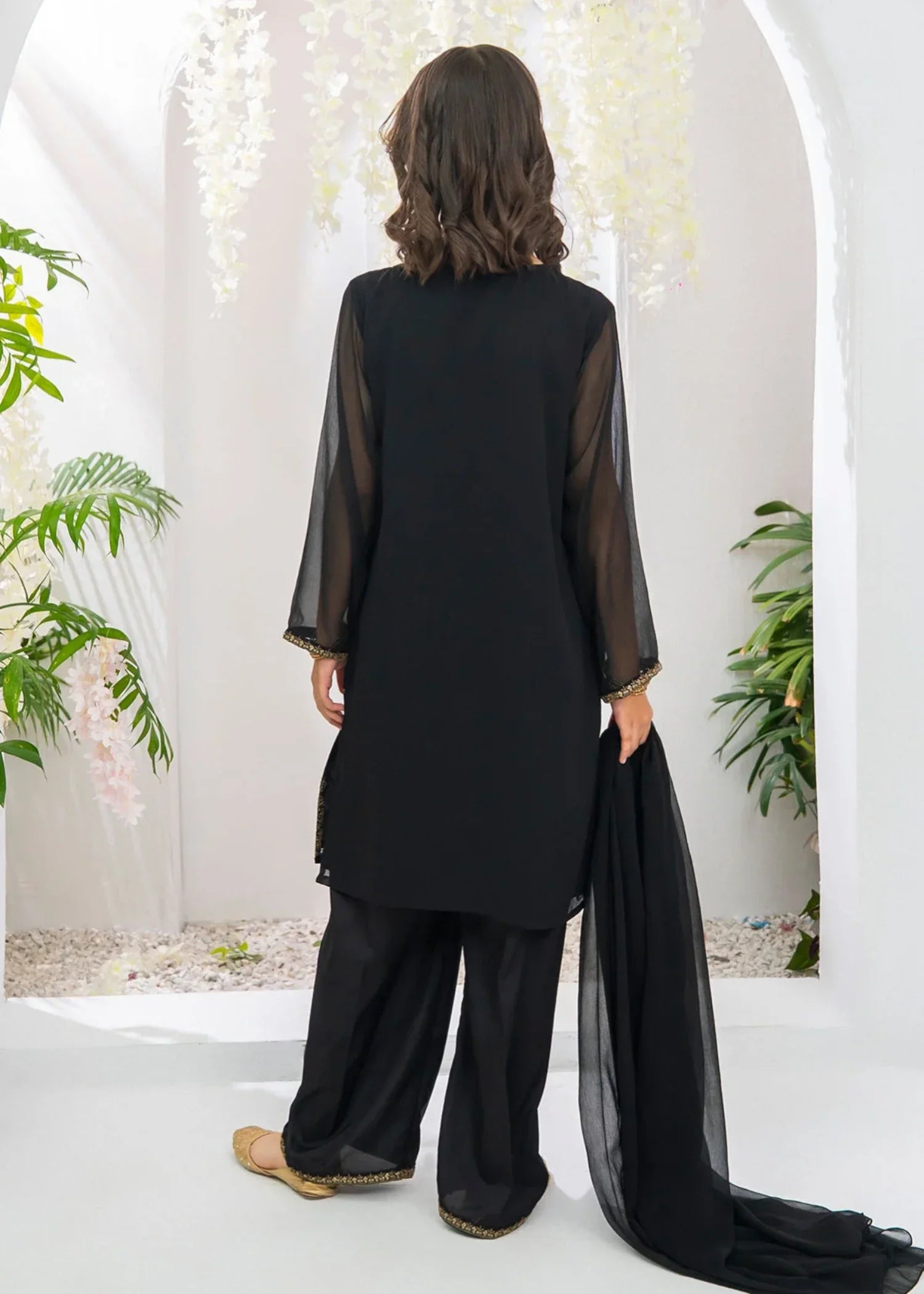 CHIFFON-EMBROIDERED-3-69 - Pc Suit Em