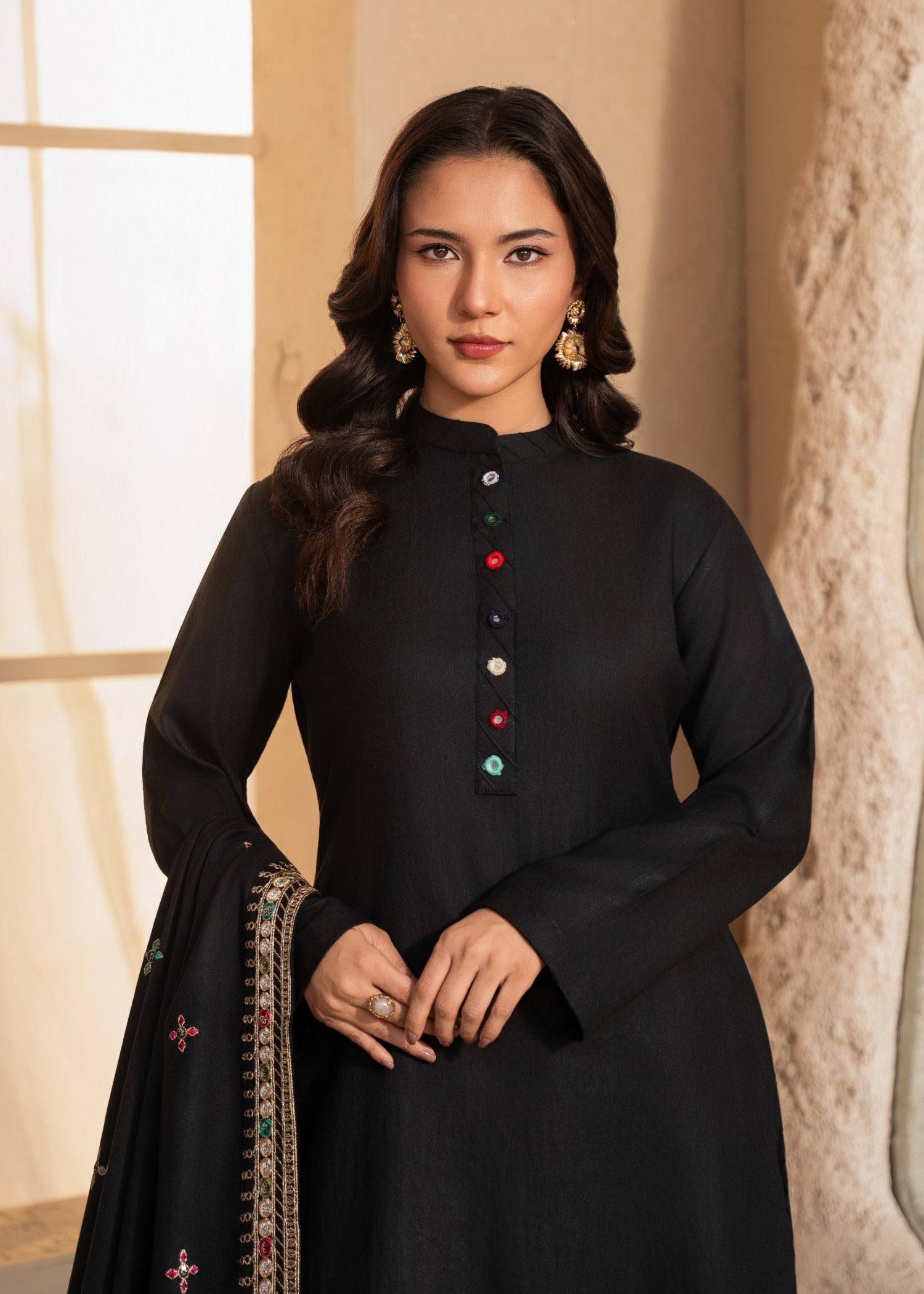 Sahibas By Mirza Azeerah Black
