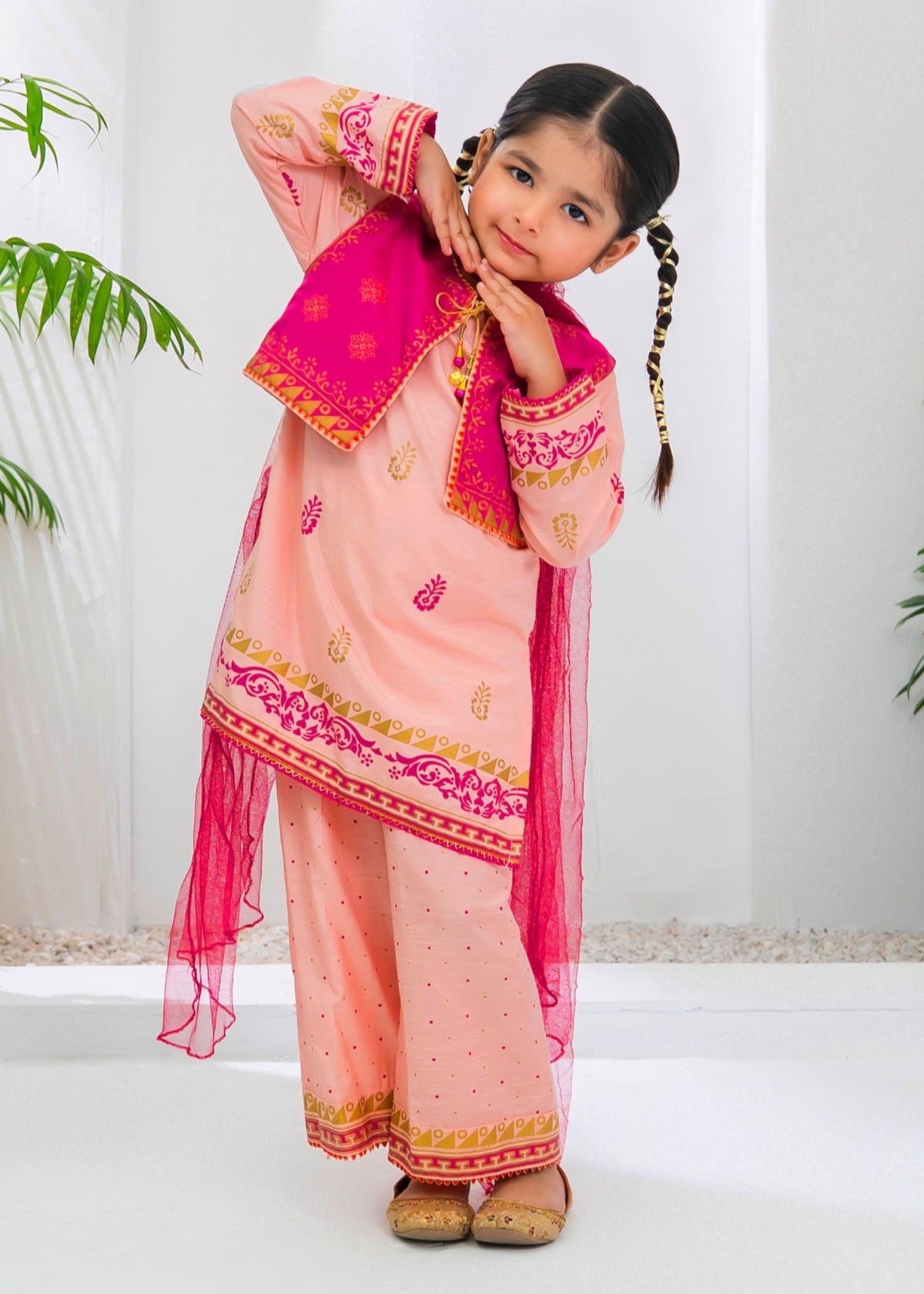 COTTON-SILK-PRINTED-3-14 - Pc Suit Inrj