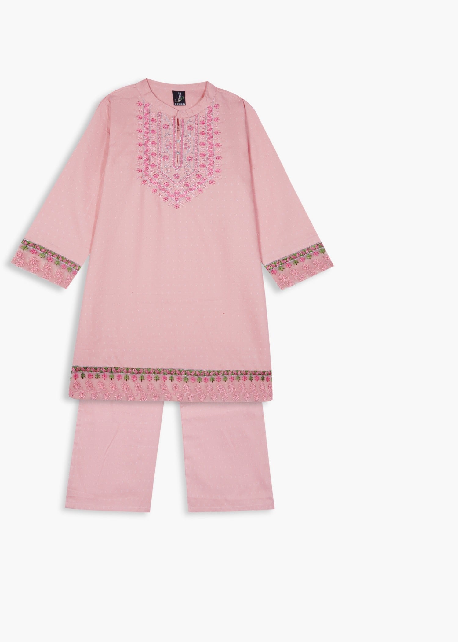 GIRLS-PASTEL-PINK-COTTON-EMBROIDERED-ETHNIC-SUIT-WITH-NET-DUPATTA-FESTIVE-PARTY-WEAR