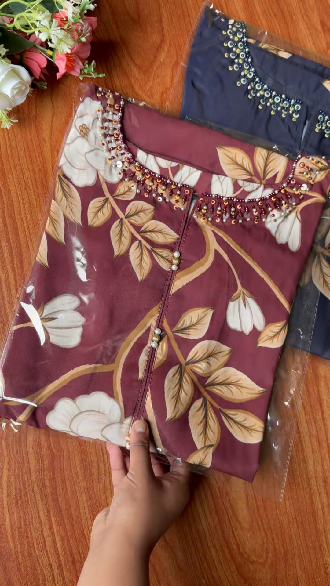 Sahibas By Mirza Taliya Navy