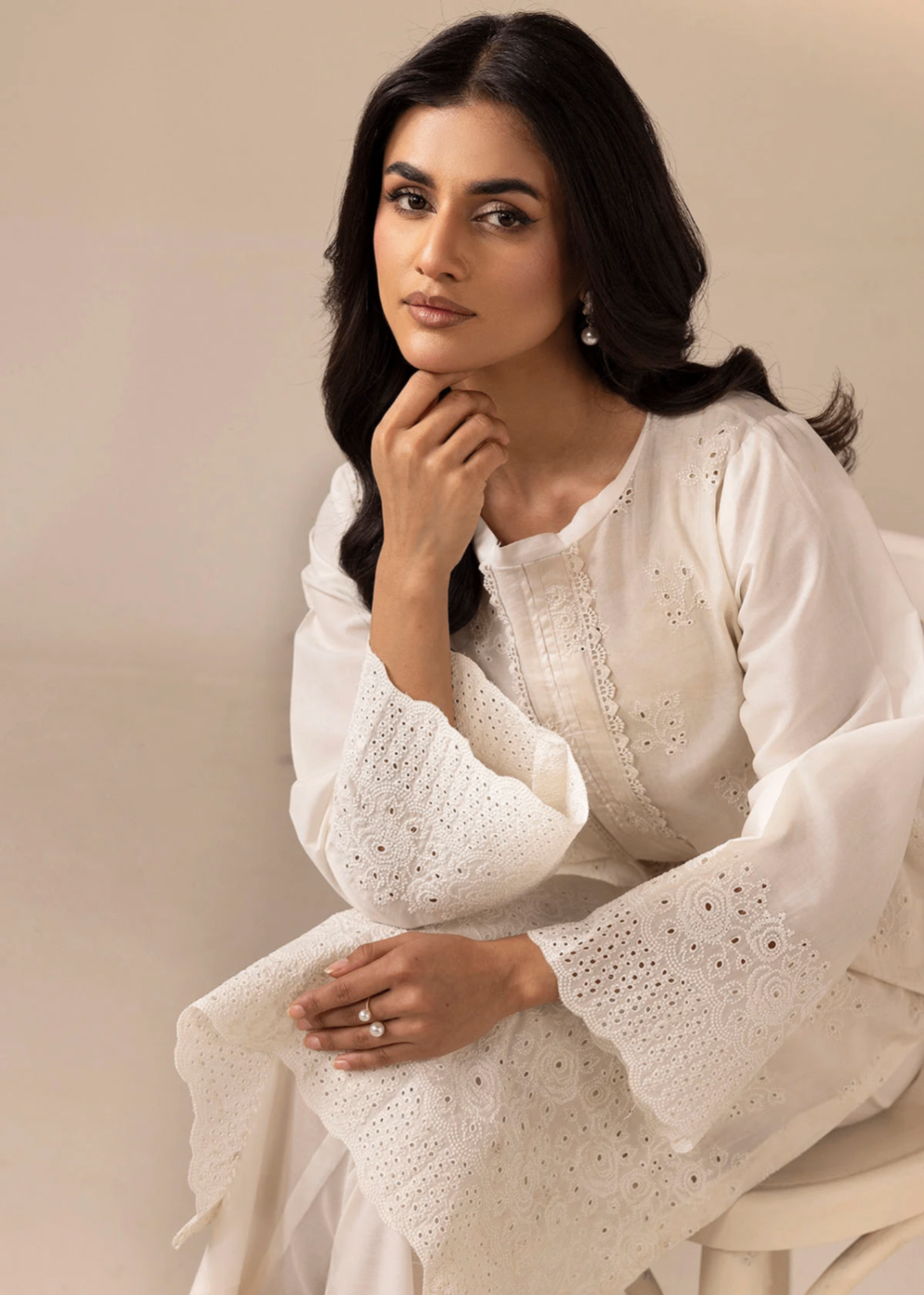 Motifz 4779-IRIE EMBROIDERED CAMBRIC STITCHED