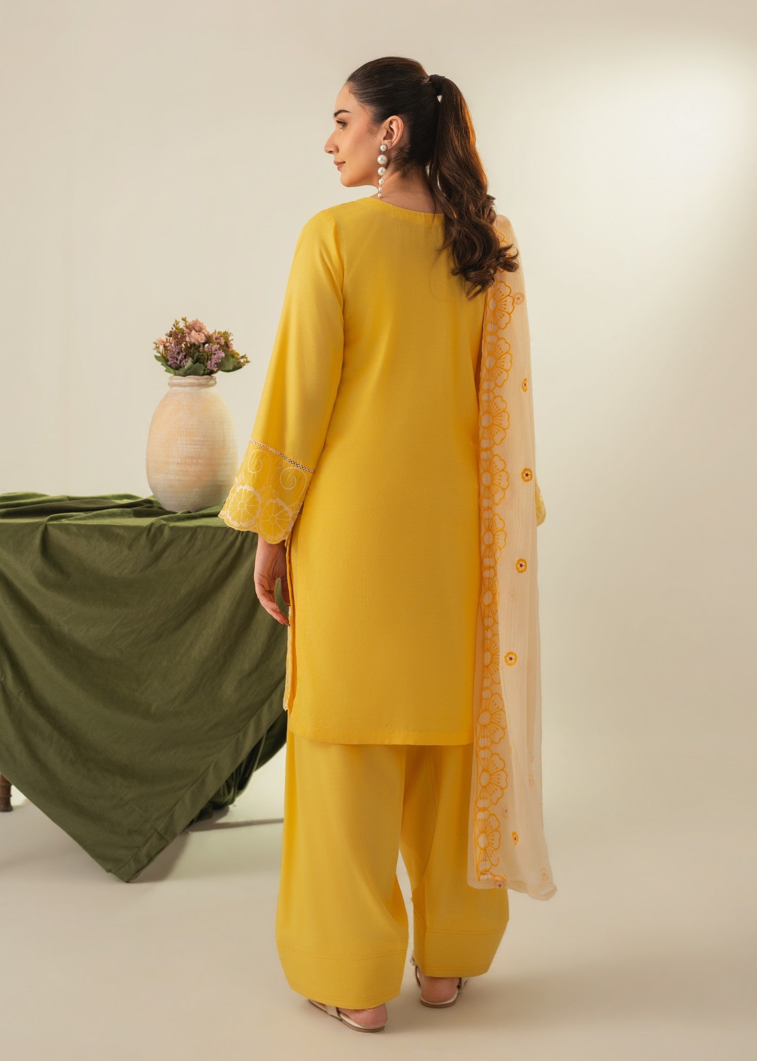 Tehzeeb Libas SORAYA EMBROIDERED 3PC