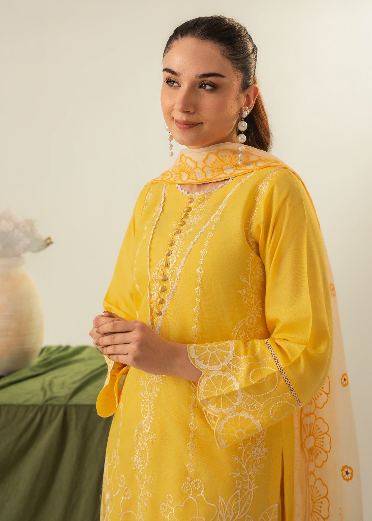 Tehzeeb Libas SORAYA EMBROIDERED 3PC