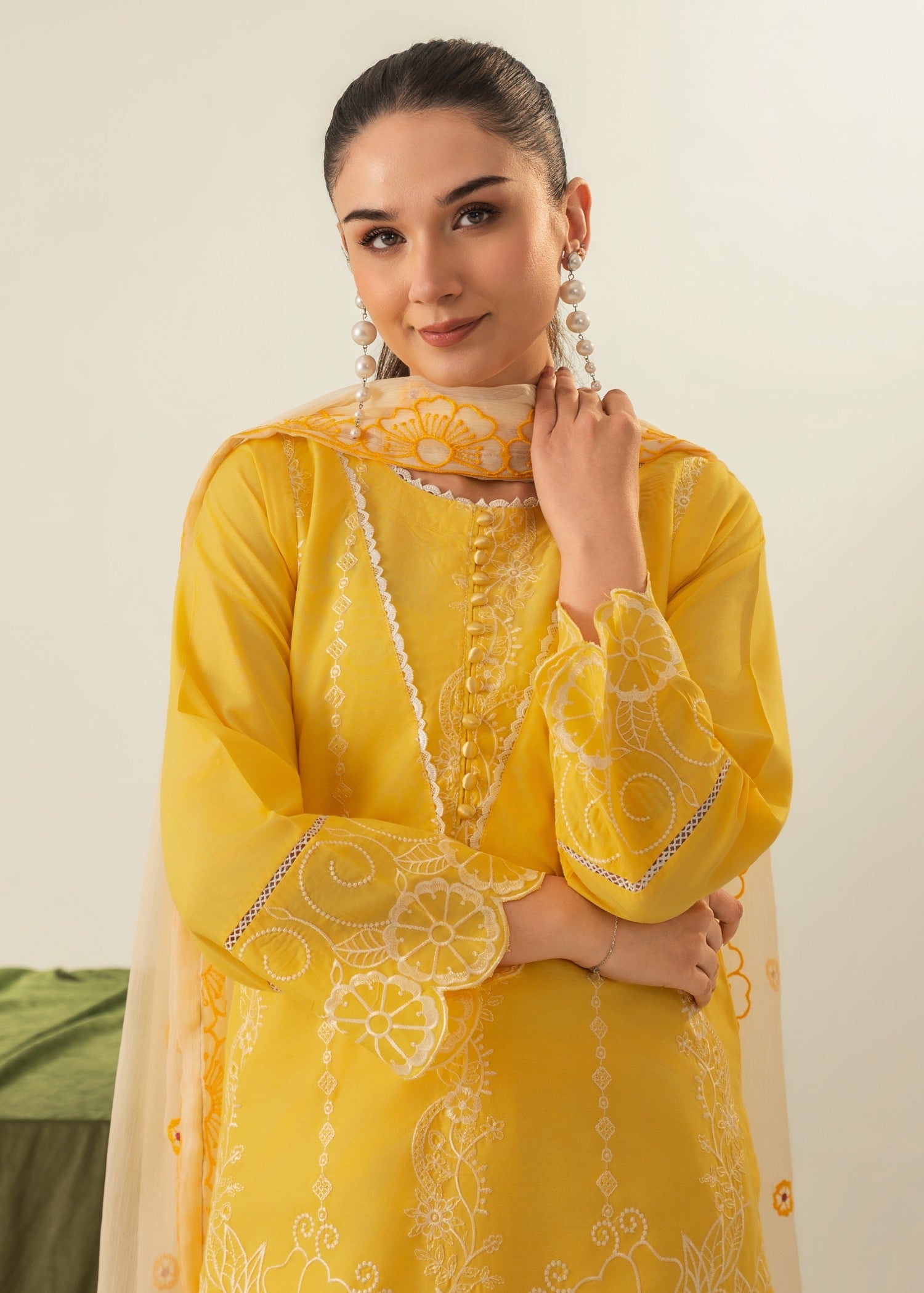 Tehzeeb Libas SORAYA EMBROIDERED 3PC