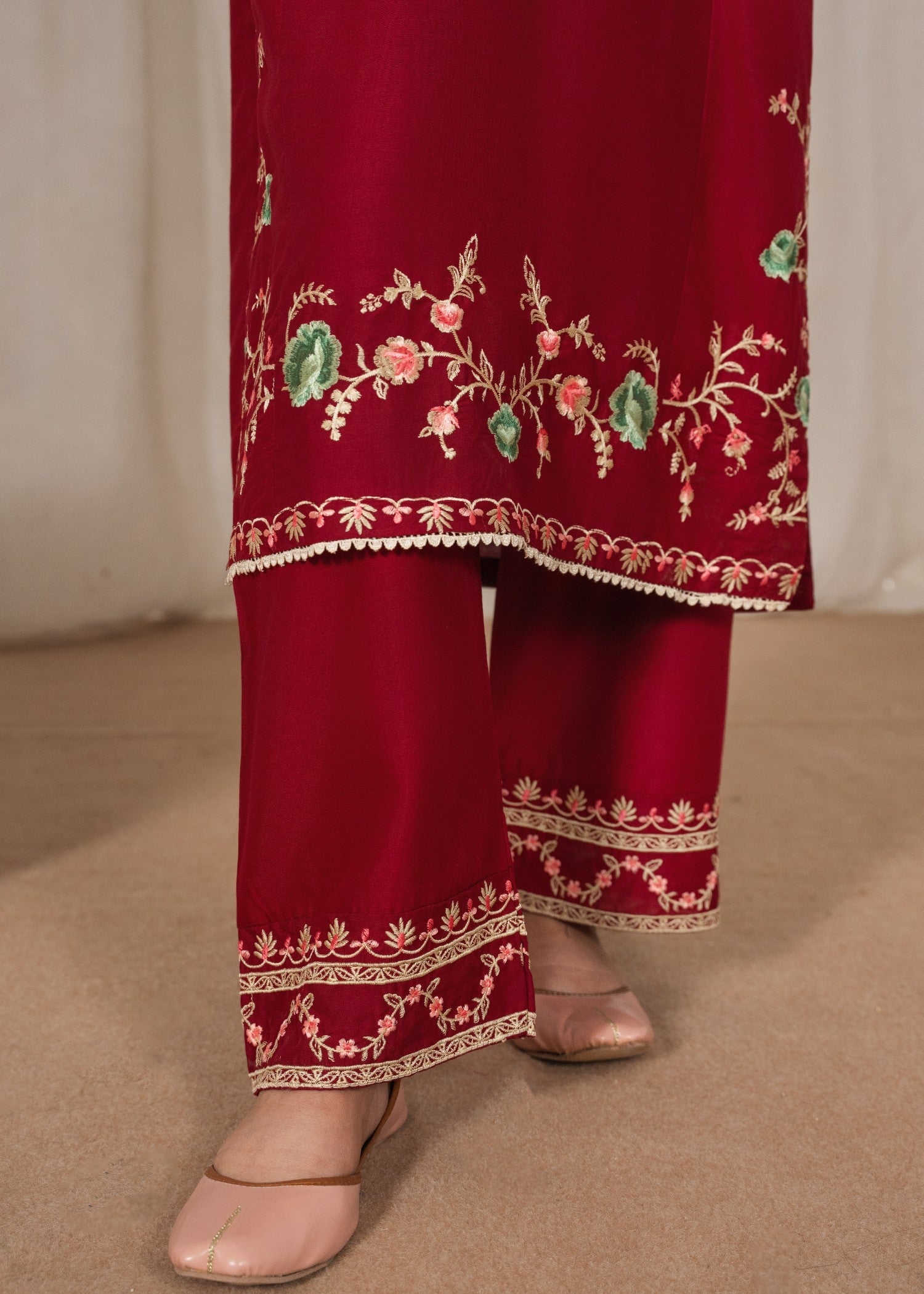 Tehzeeb Libas AROHA EMBROIDERED 3PC