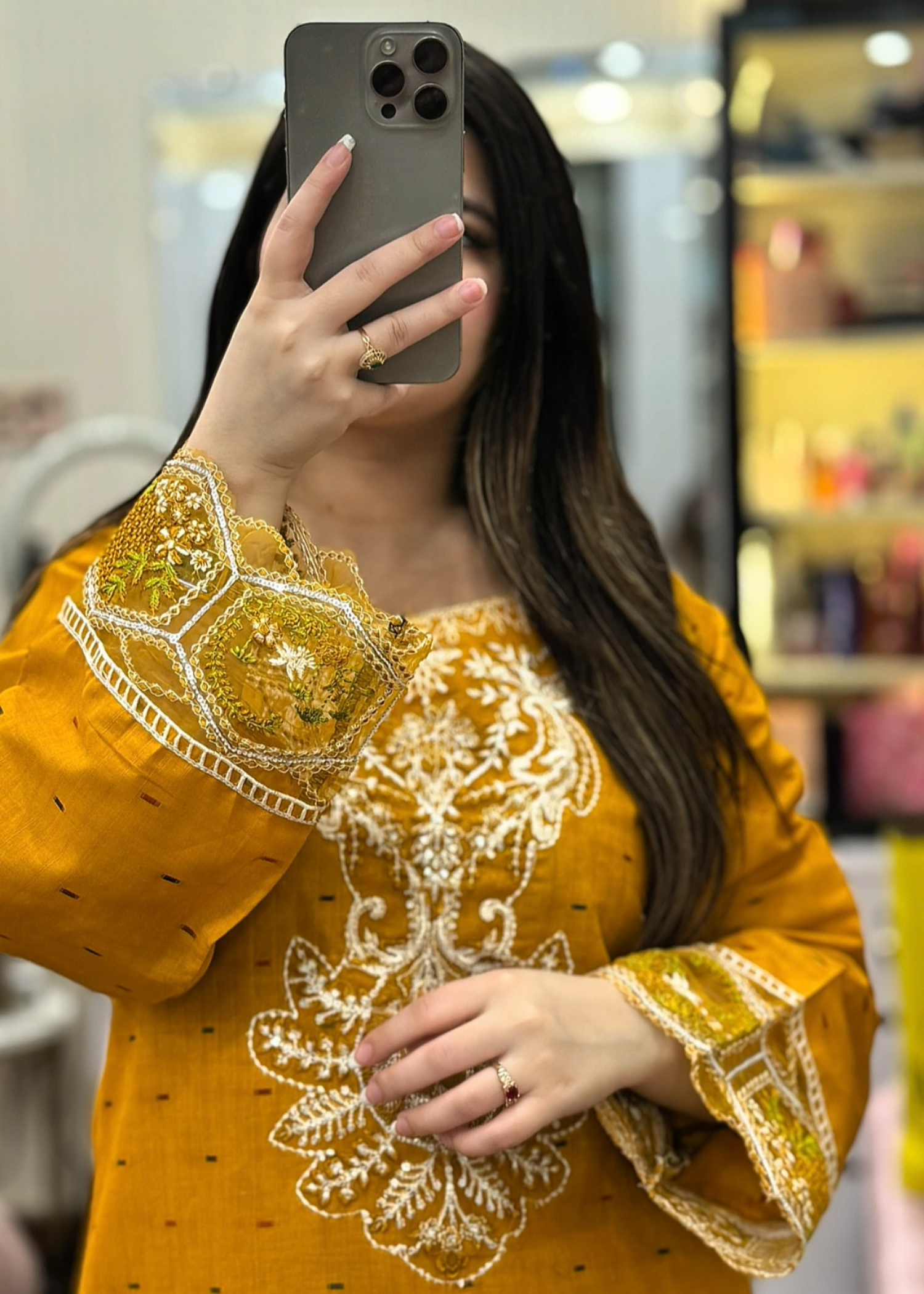 Tehzeeb Libas MUQADDAS EMBROIDERED 2PC