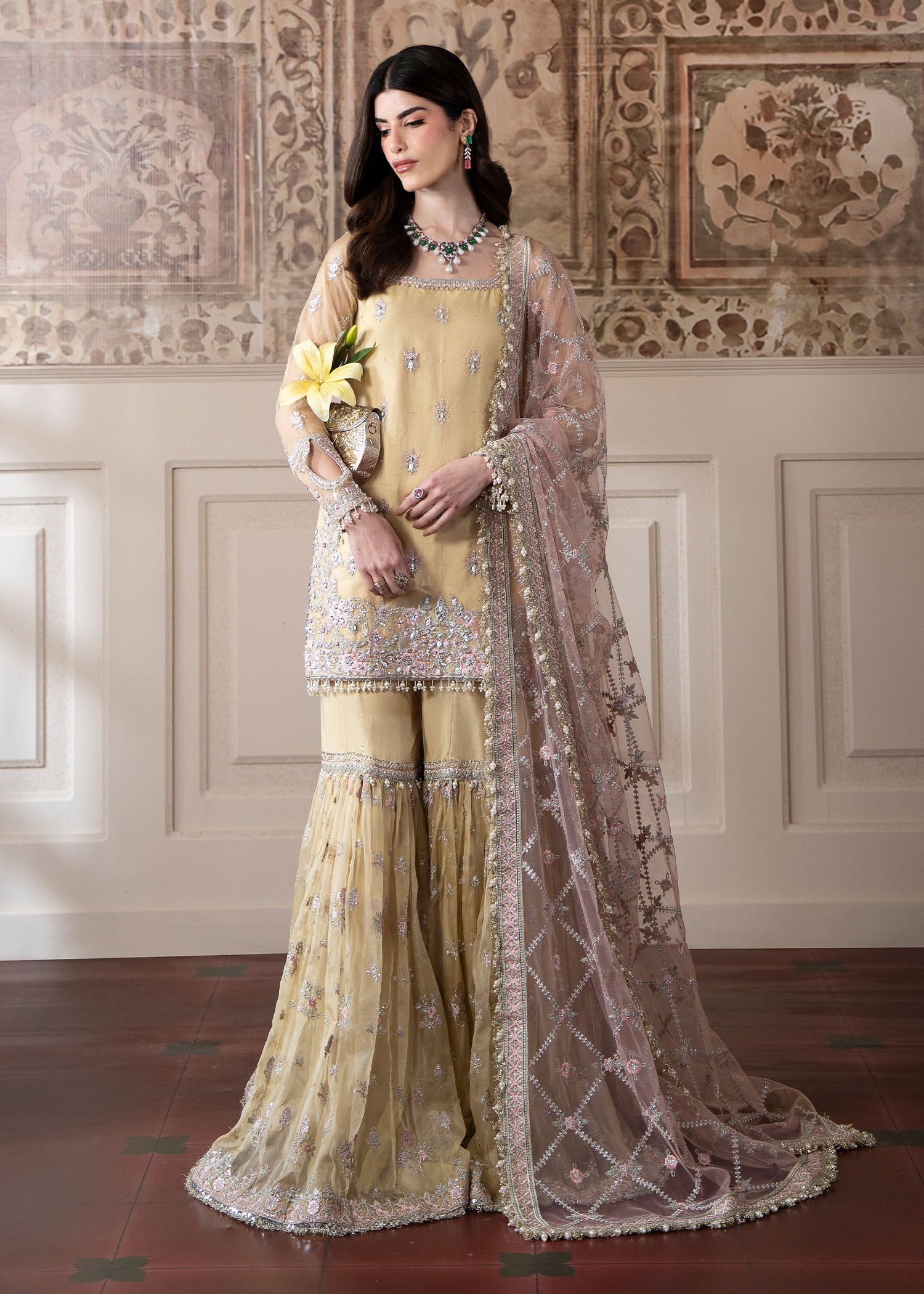 Rang-e-Haya Sunrise (Butter Yellow)