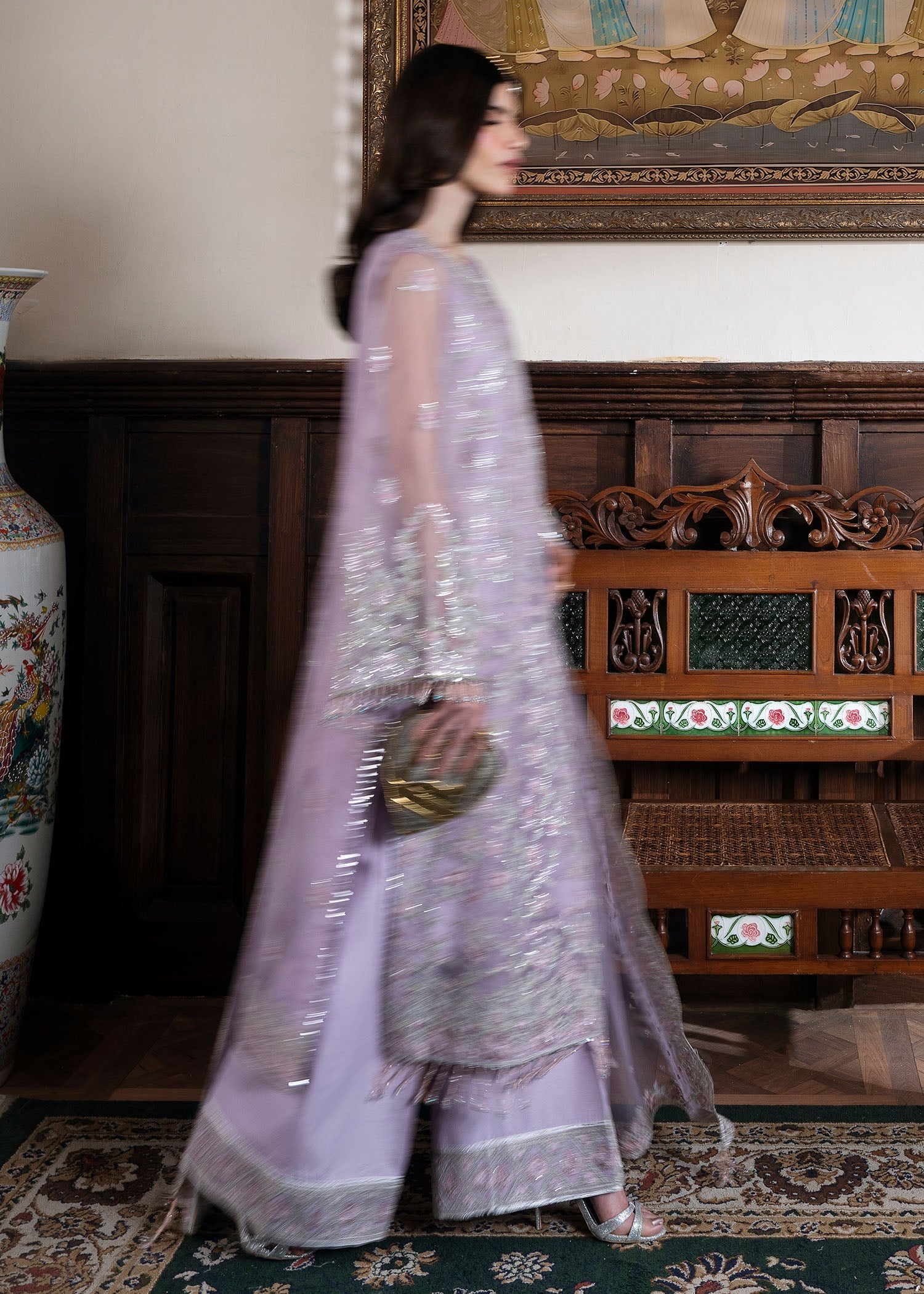 Rang-e-Haya Lorya (Lilac)