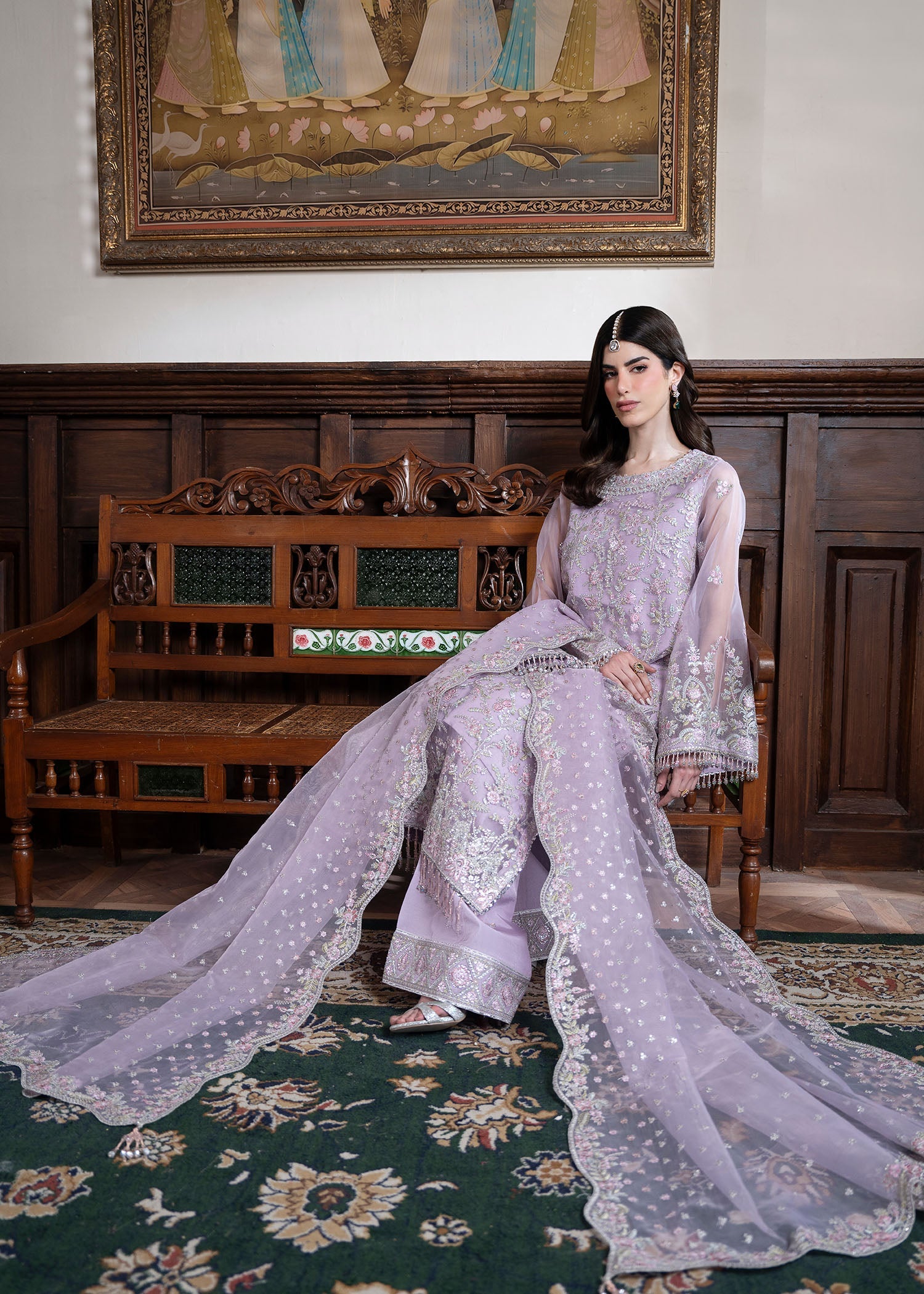 Rang-e-Haya Lorya (Lilac)