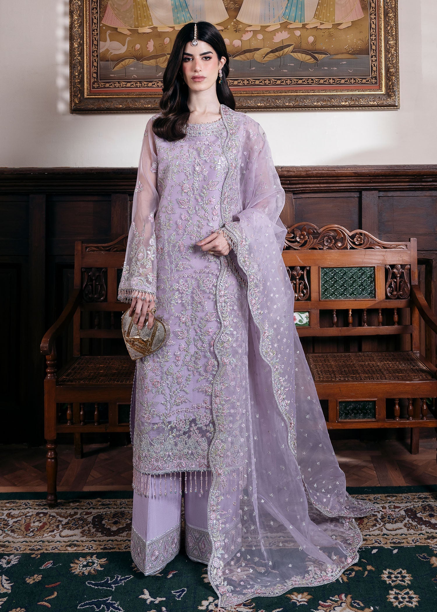 Rang-e-Haya Lorya (Lilac)