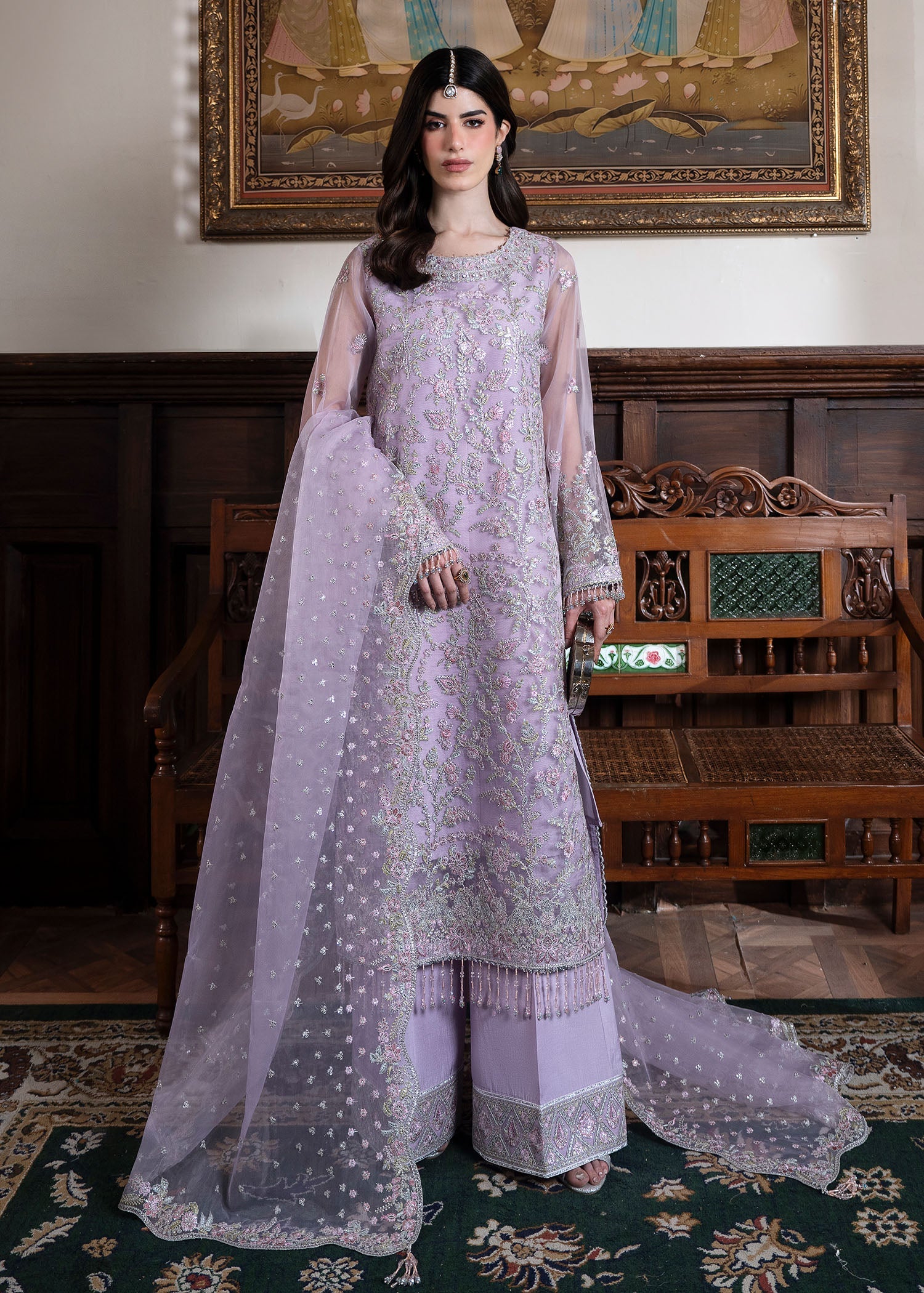 Rang-e-Haya Lorya (Lilac)