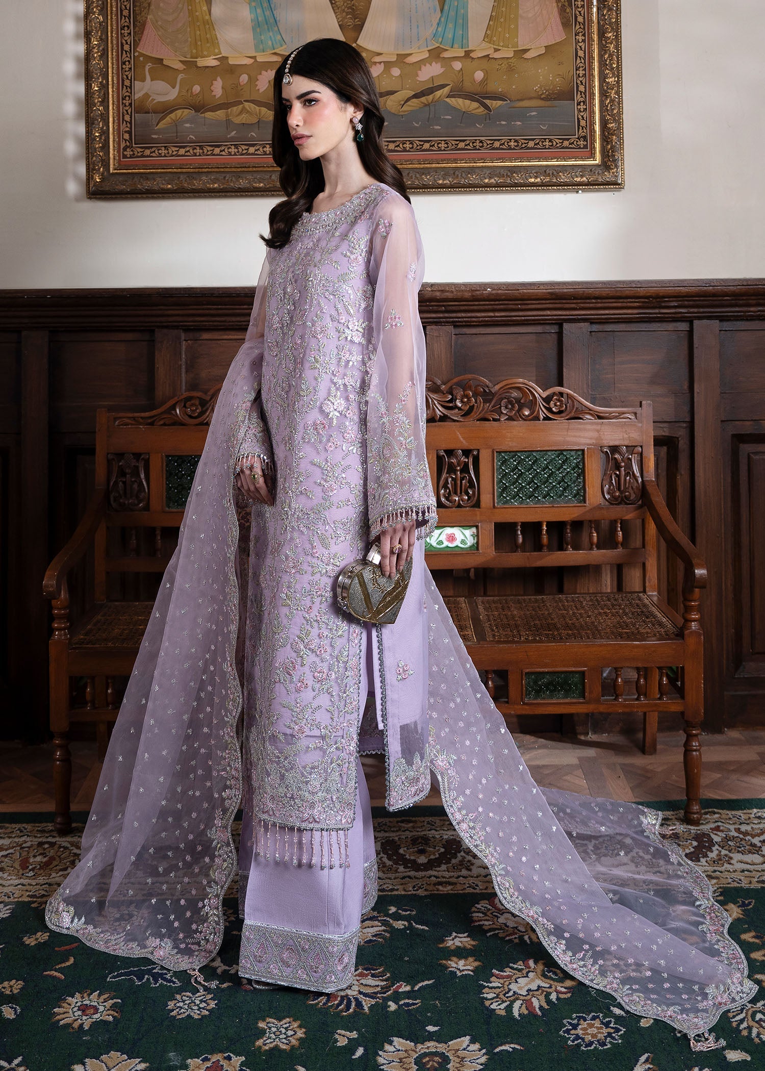 Rang-e-Haya Lorya (Lilac)