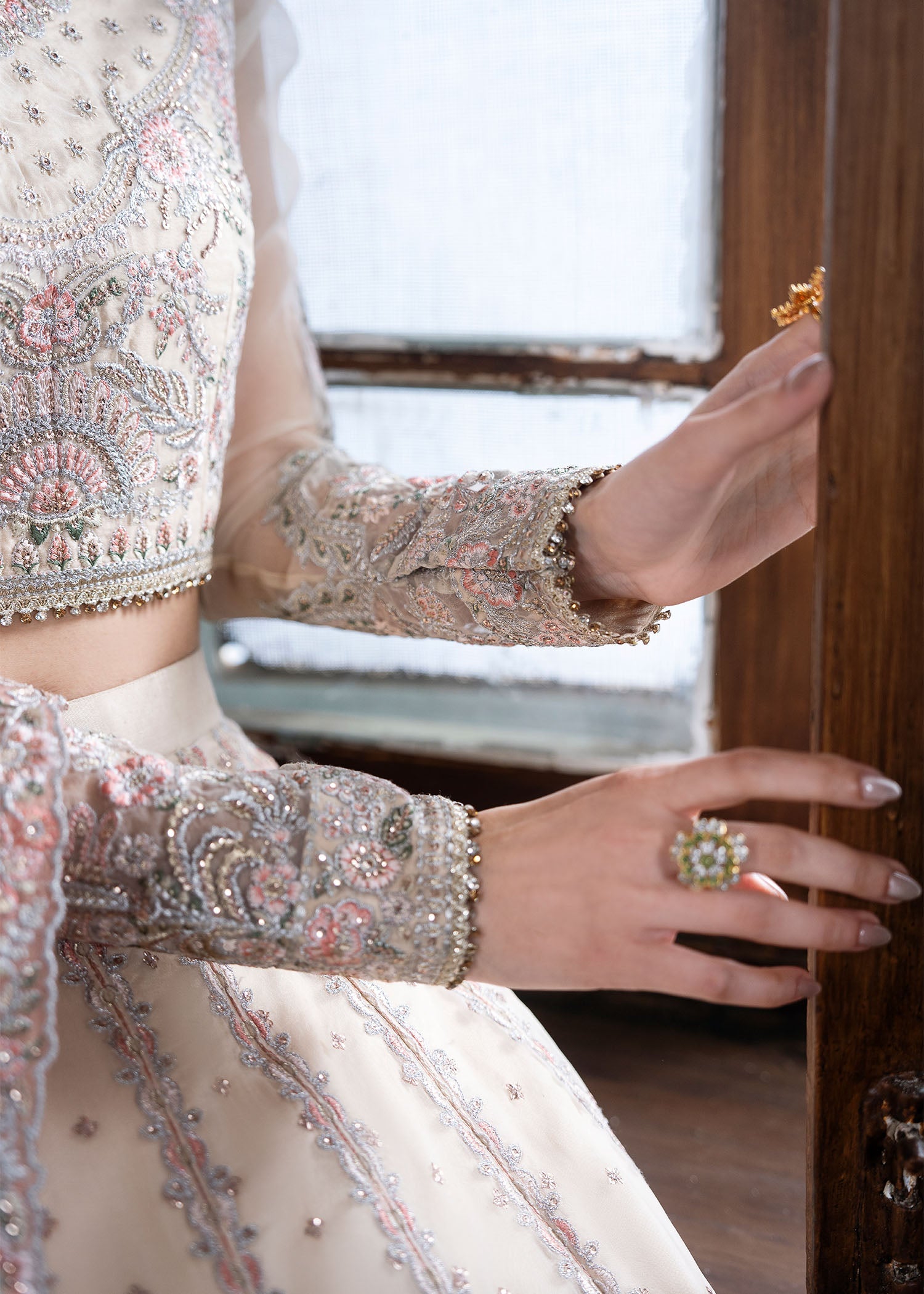 Rang-e-Haya Veloria (Beige)