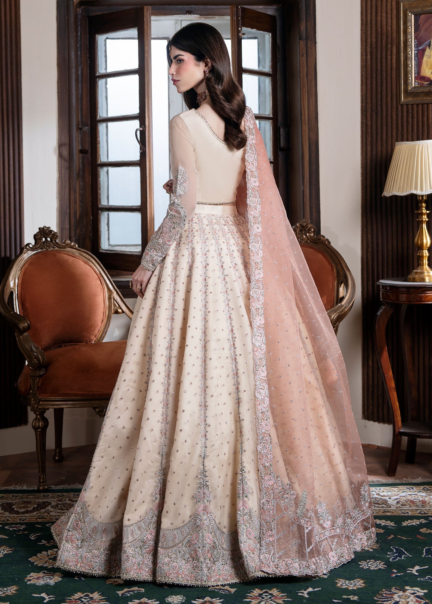 Rang-e-Haya Veloria (Beige)