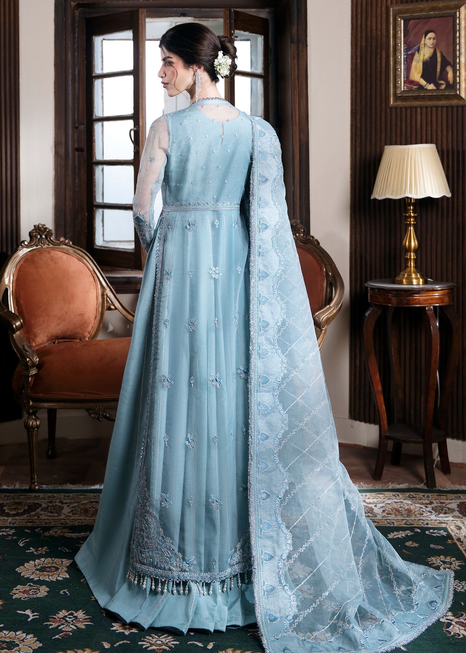 Rang-e-Haya Azure (Ice Blue)