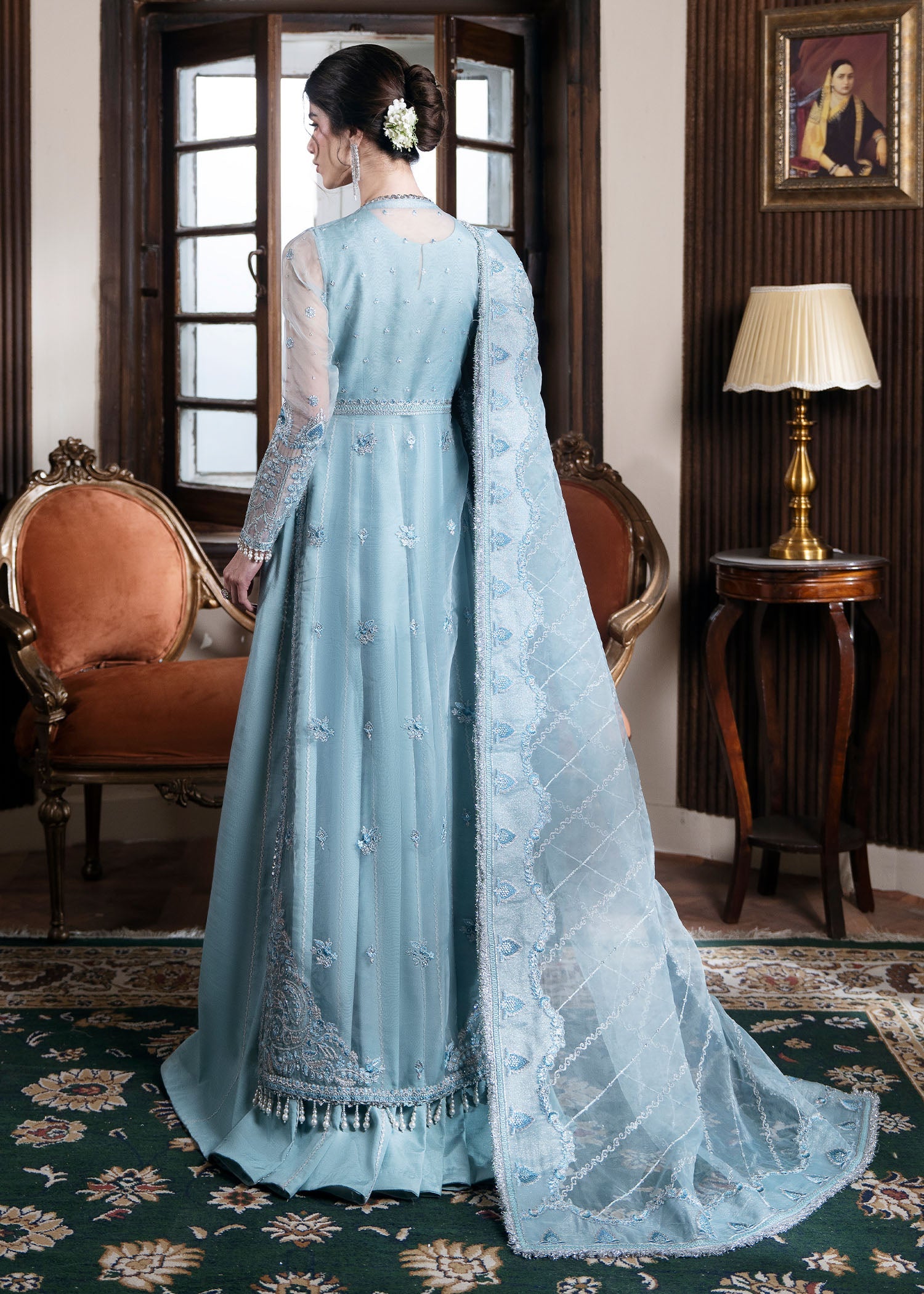 Rang-e-Haya Azure (Ice Blue)