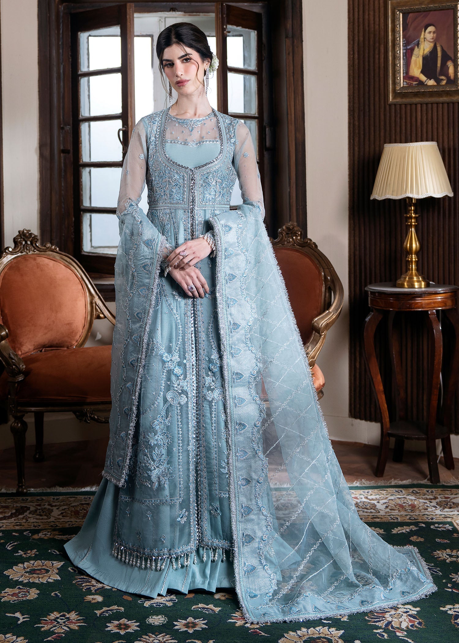Rang-e-Haya Azure (Ice Blue)