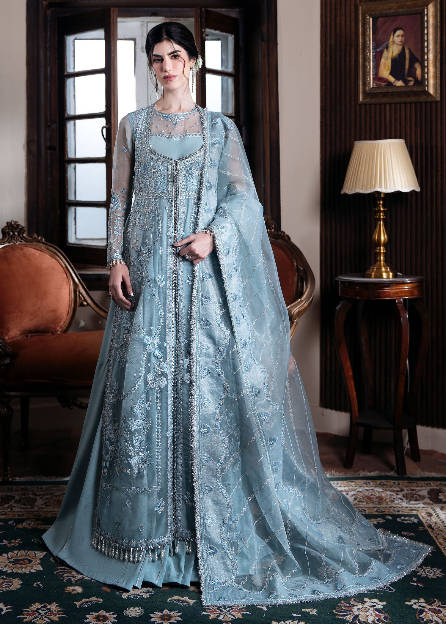 Rang-e-Haya Azure (Ice Blue)
