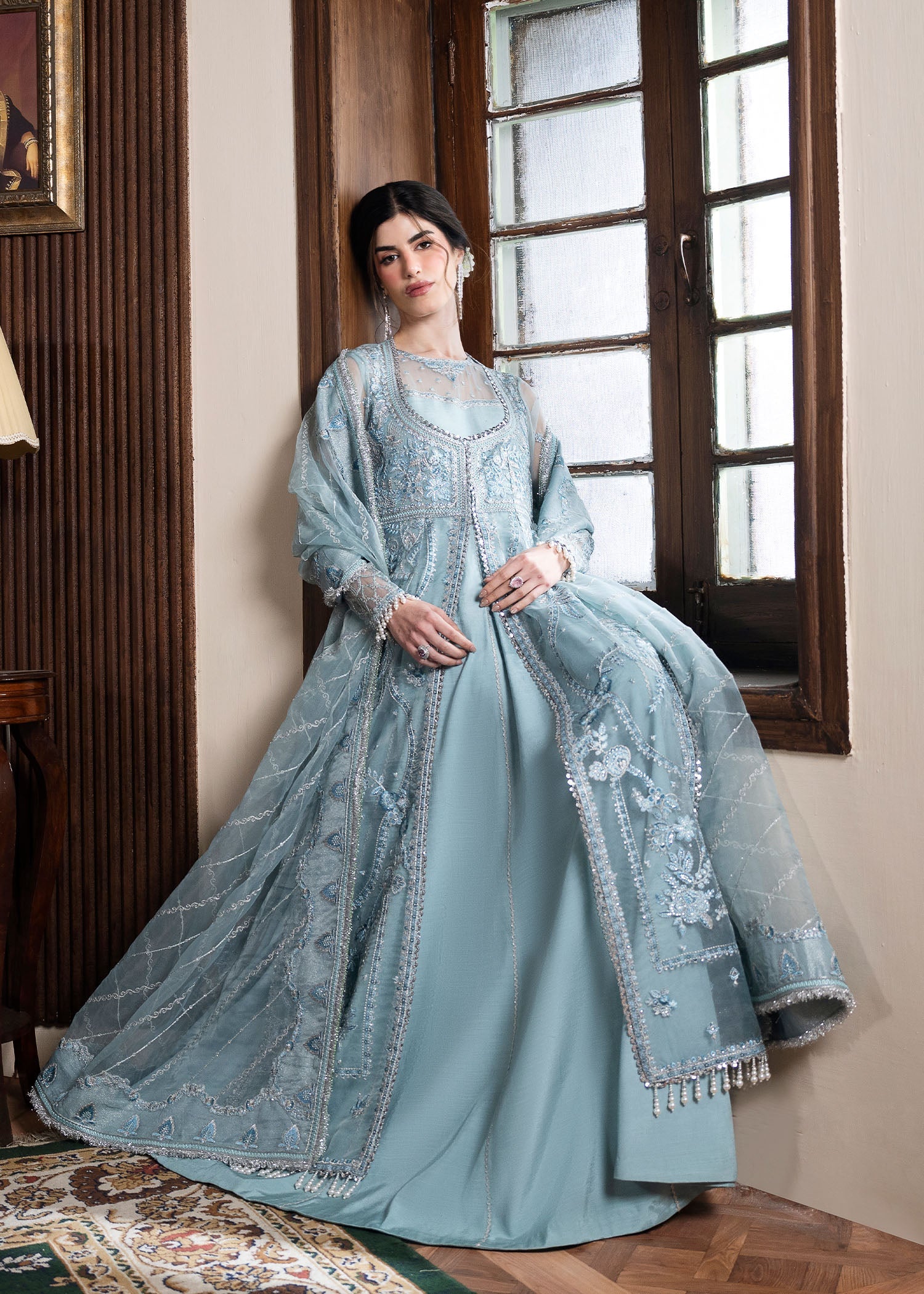 Rang-e-Haya Azure (Ice Blue)