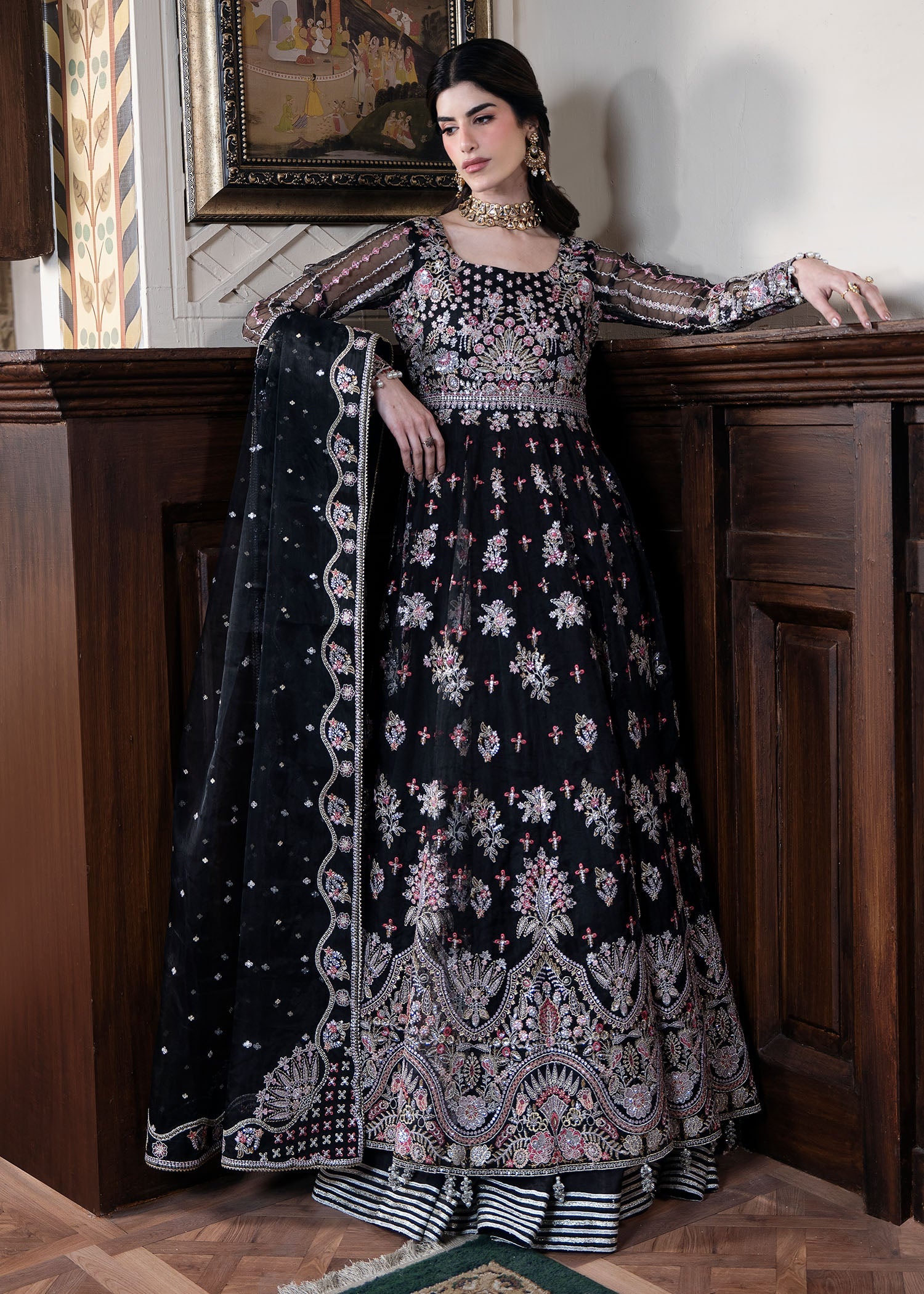 Rang-e-Haya Kalyx (Black)