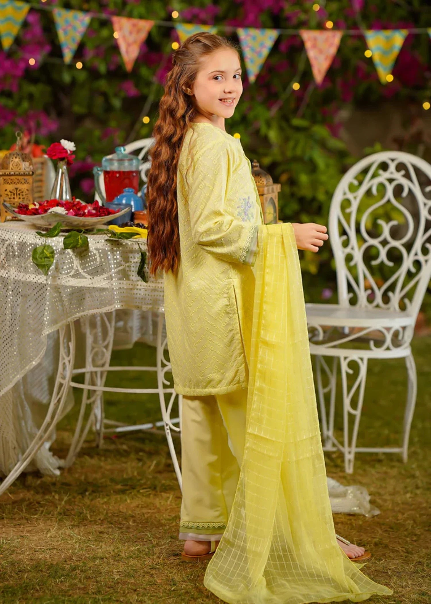 CHIKANKARI-EMBROIDERED-3-05 - Pc Suit Ck