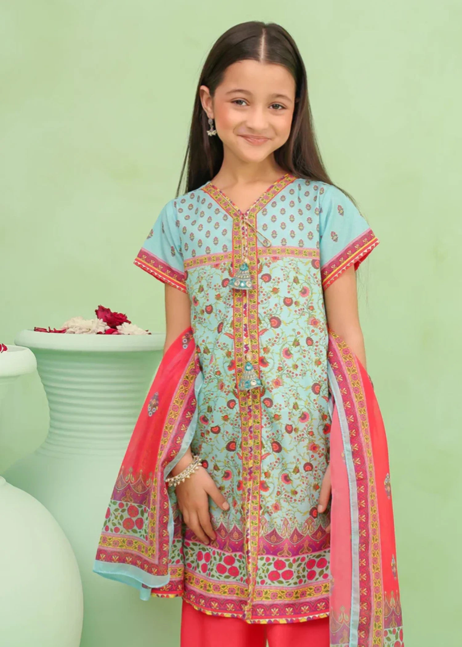 POLY-LAWN-DIGITAL-PRINTED-3-50 Pc Suit Indp