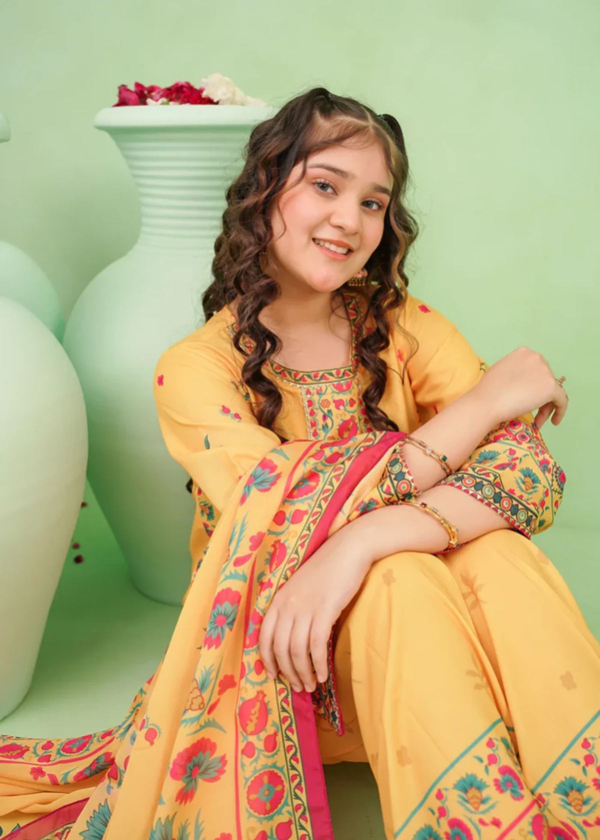 POLY-LAWN-DIGITAL-PRINTED-3-46-0 Pc Suit Corf