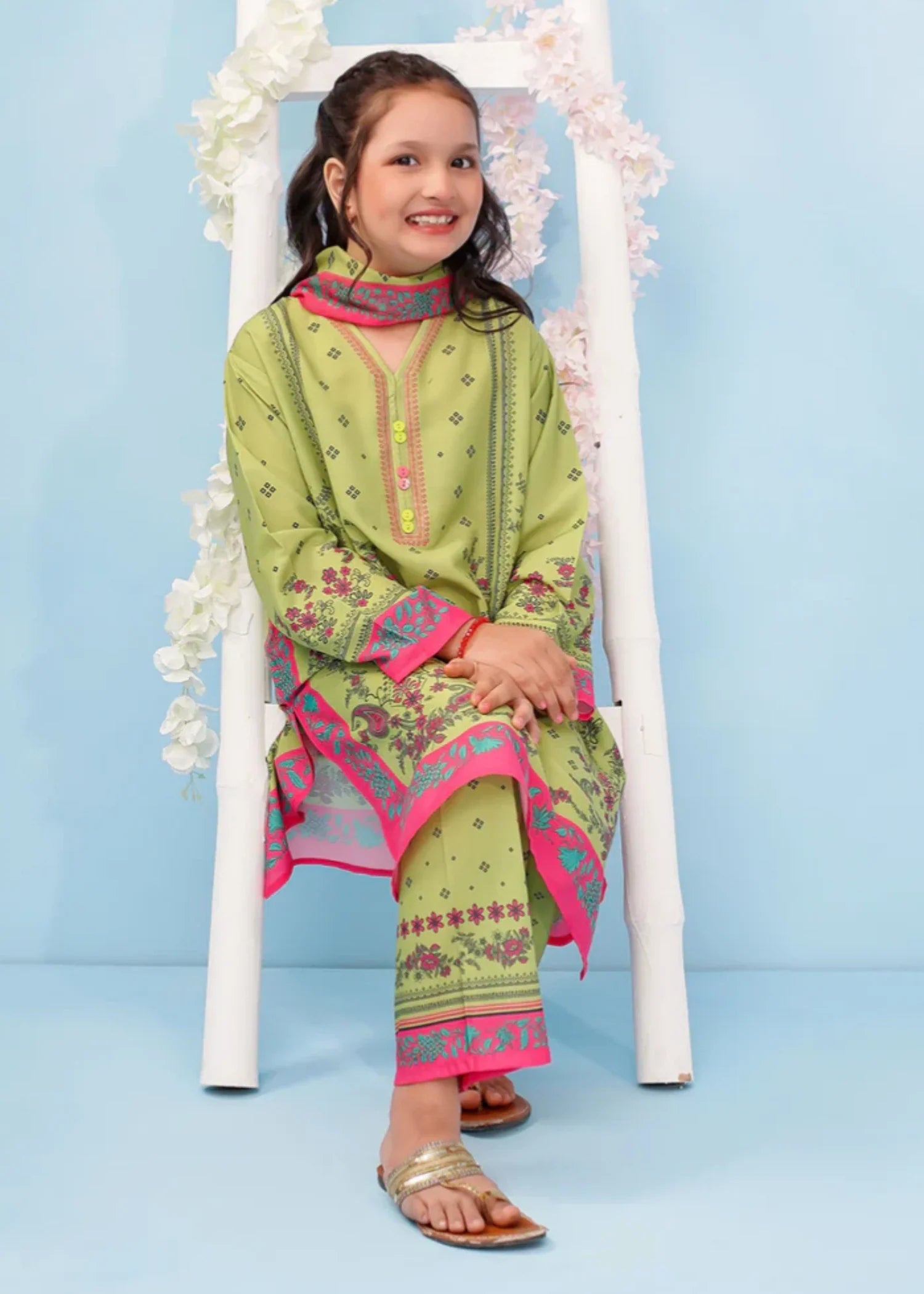 POLY-LAWN-DIGITAL-PRINTED-3-50 Pc Suit Corf