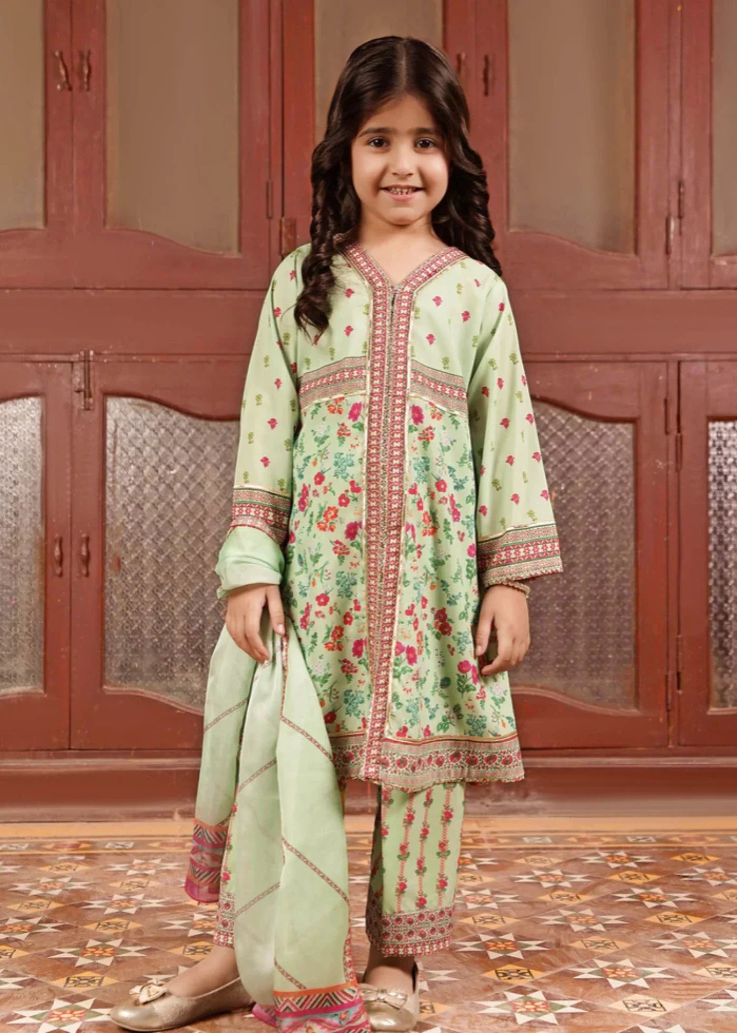 POLY-LAWN-DIGITAL-PRINTED-3-59 Pc Suit Indp