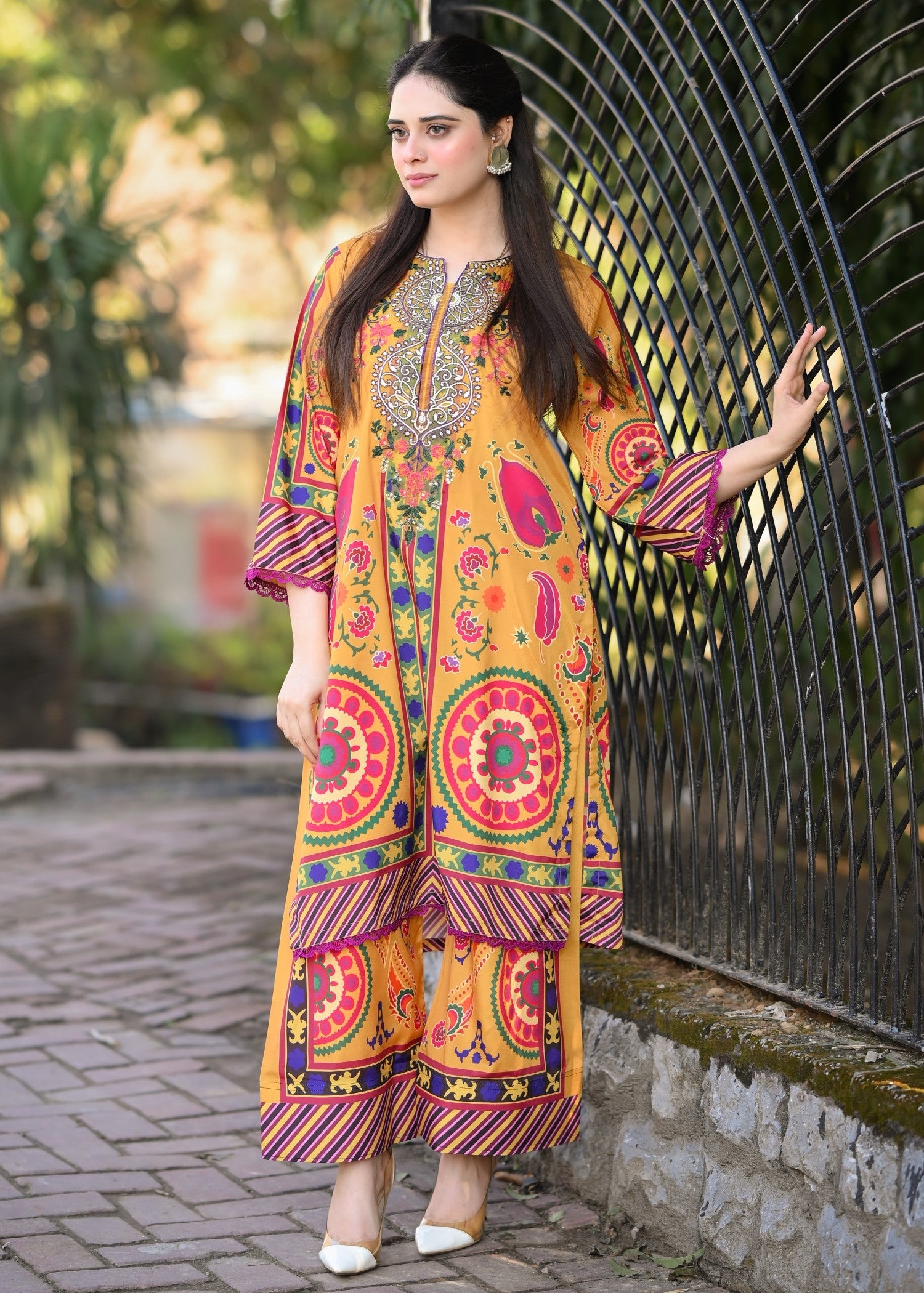 Tehzeeb Libas CARAMEL