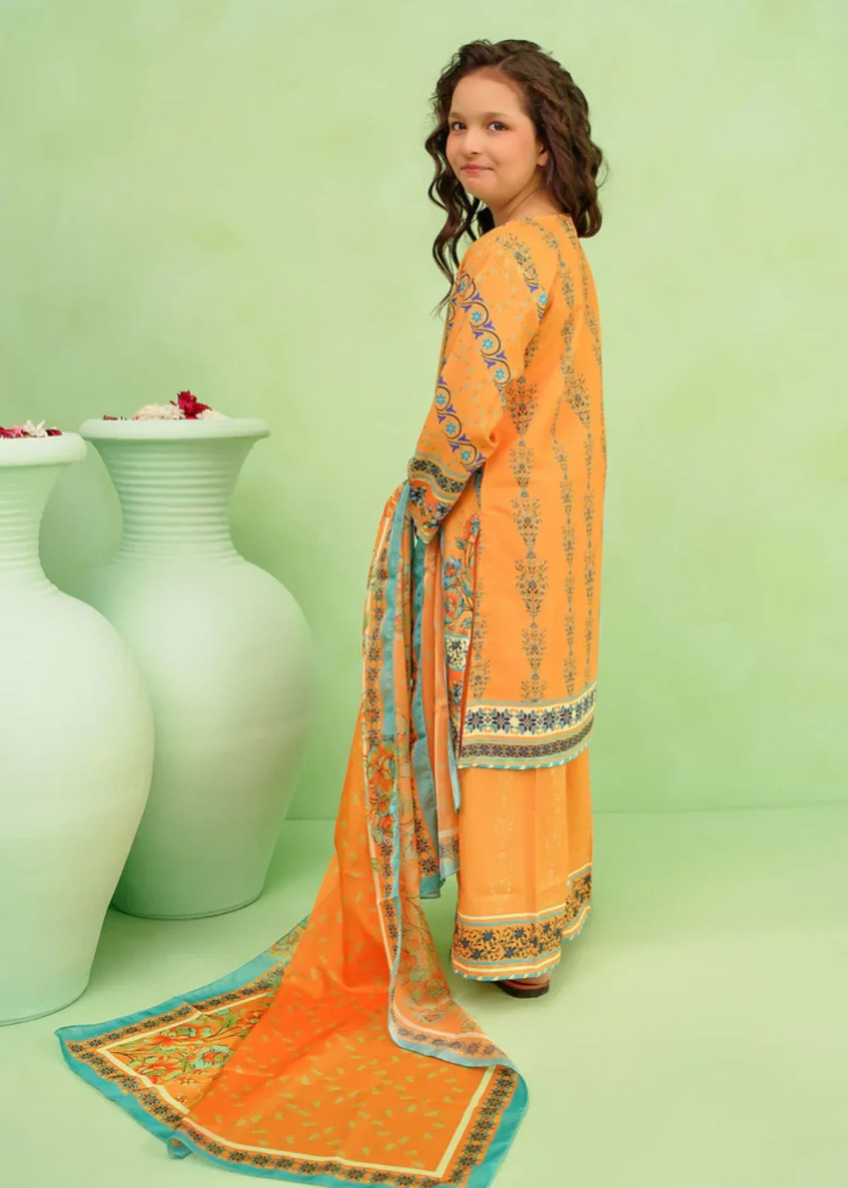 POLY-LAWN-DIGITAL-PRINTED-3-41-0 Pc Suit Corf