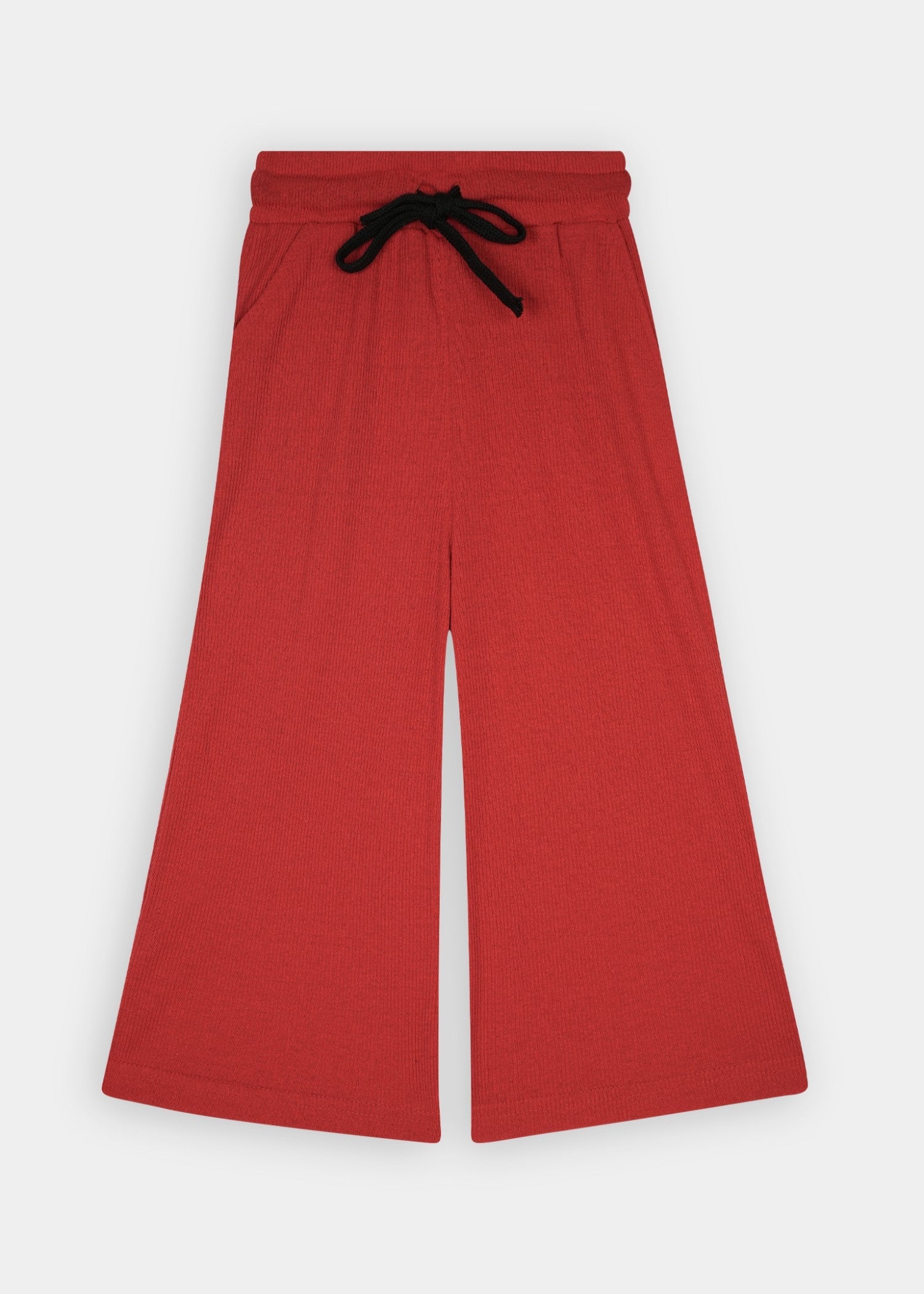 GIRLS-BLOOMING-EVERYDAY-100 - Cotton Boxy Graphic Tee Wide Leg Trouser