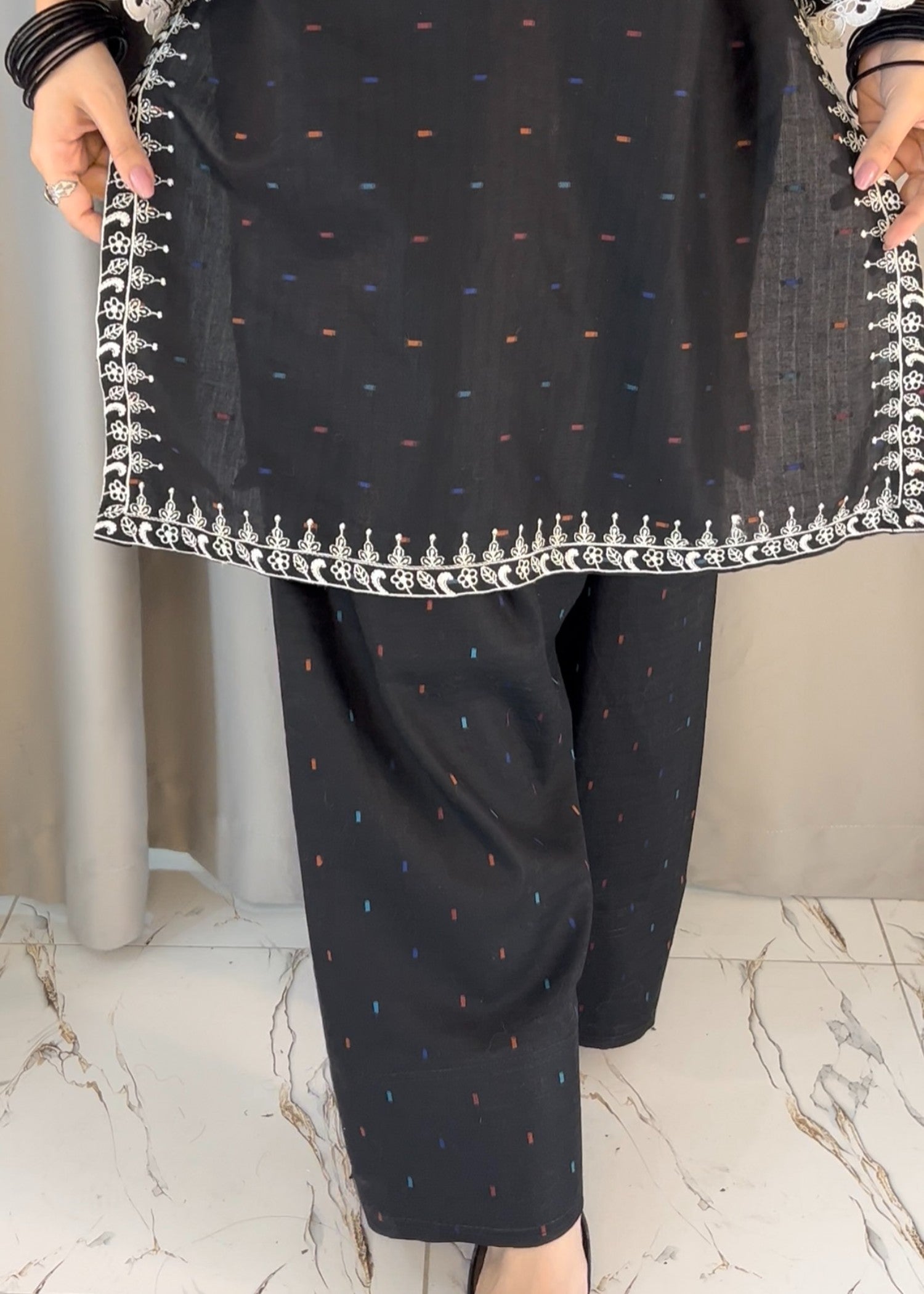 Tehzeeb Libas PANACHE B EMBROIDERED 2PC