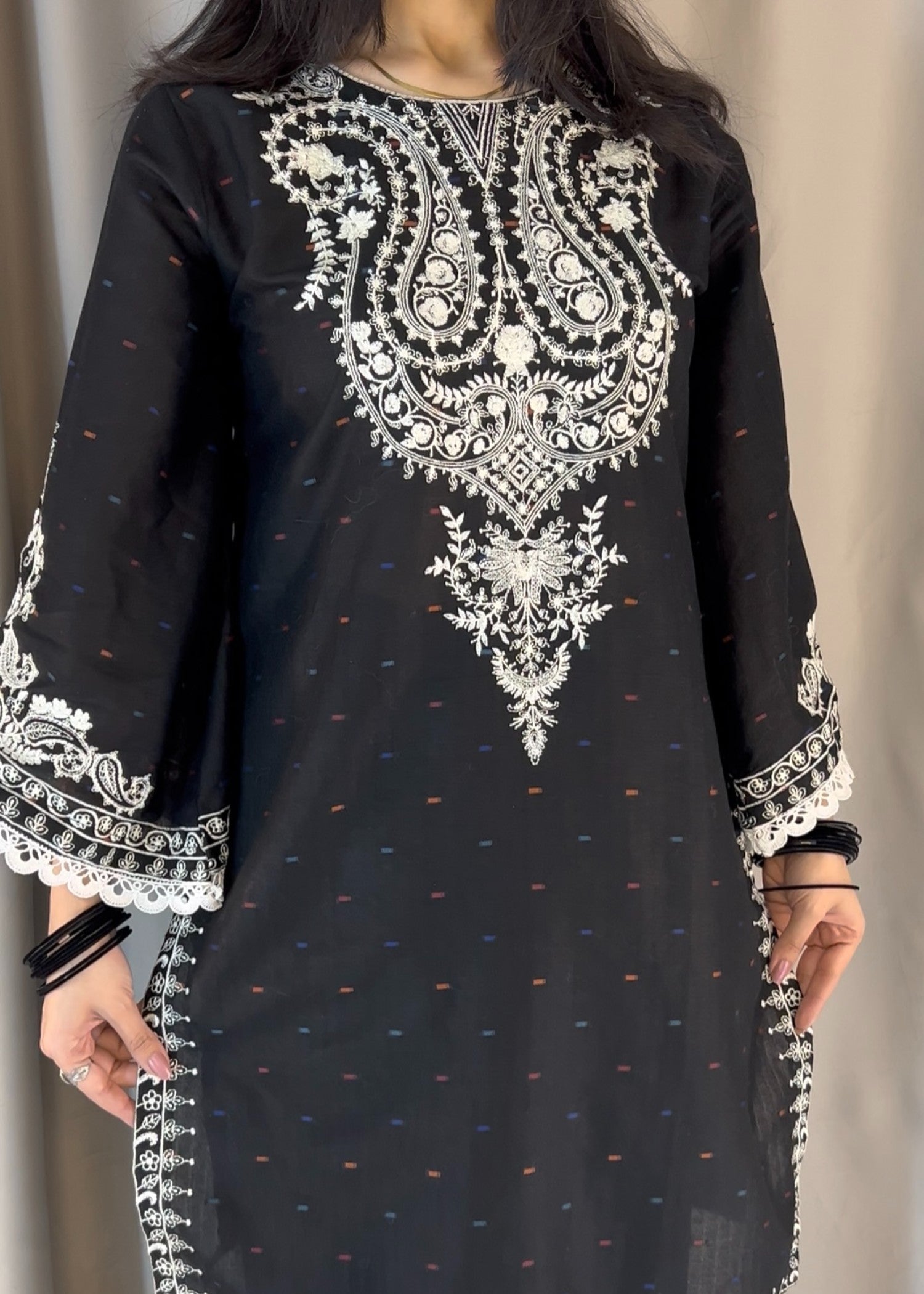 Tehzeeb Libas PANACHE B EMBROIDERED 2PC