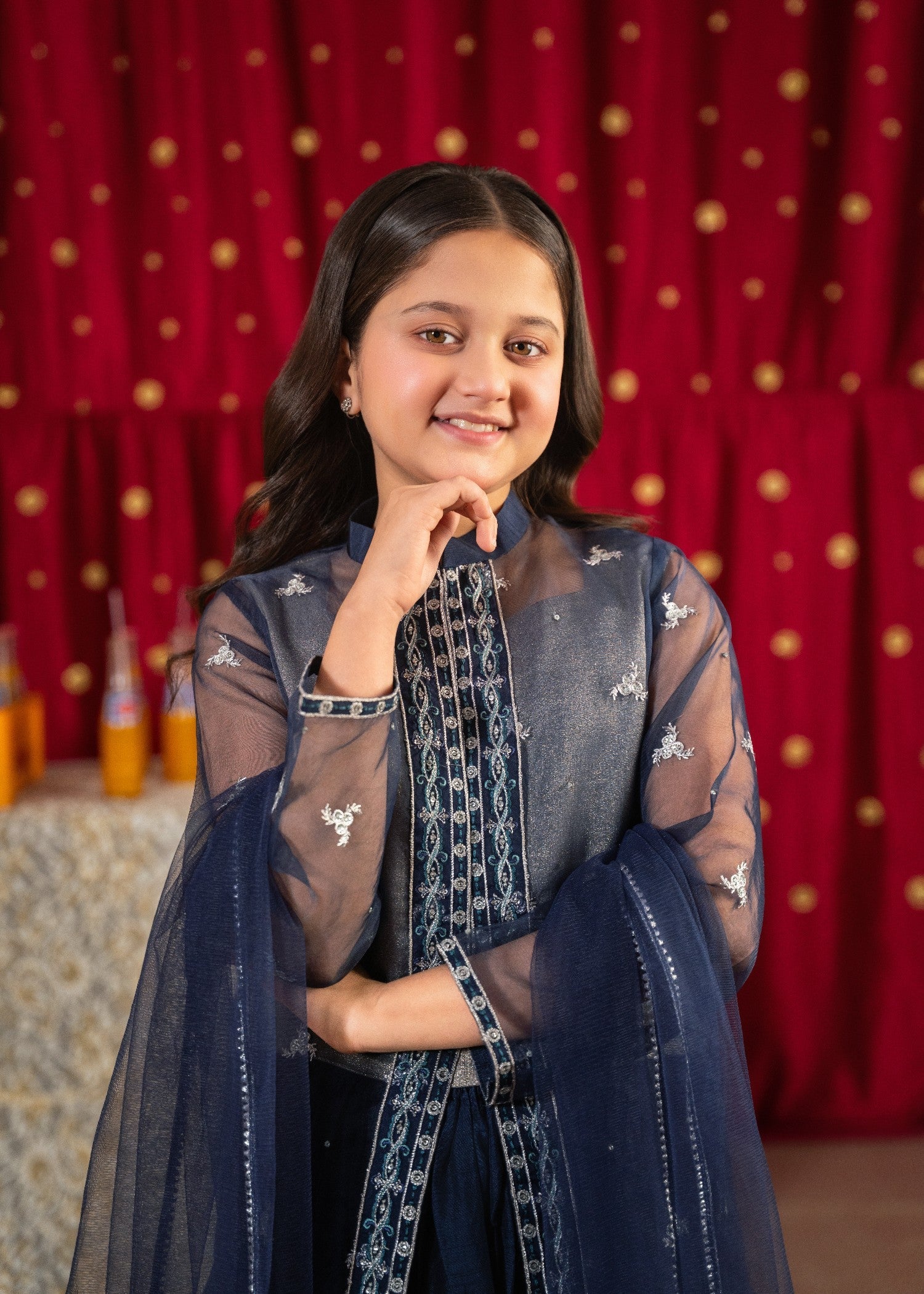 Rang-e-Haya Abeer (Navy Blue)