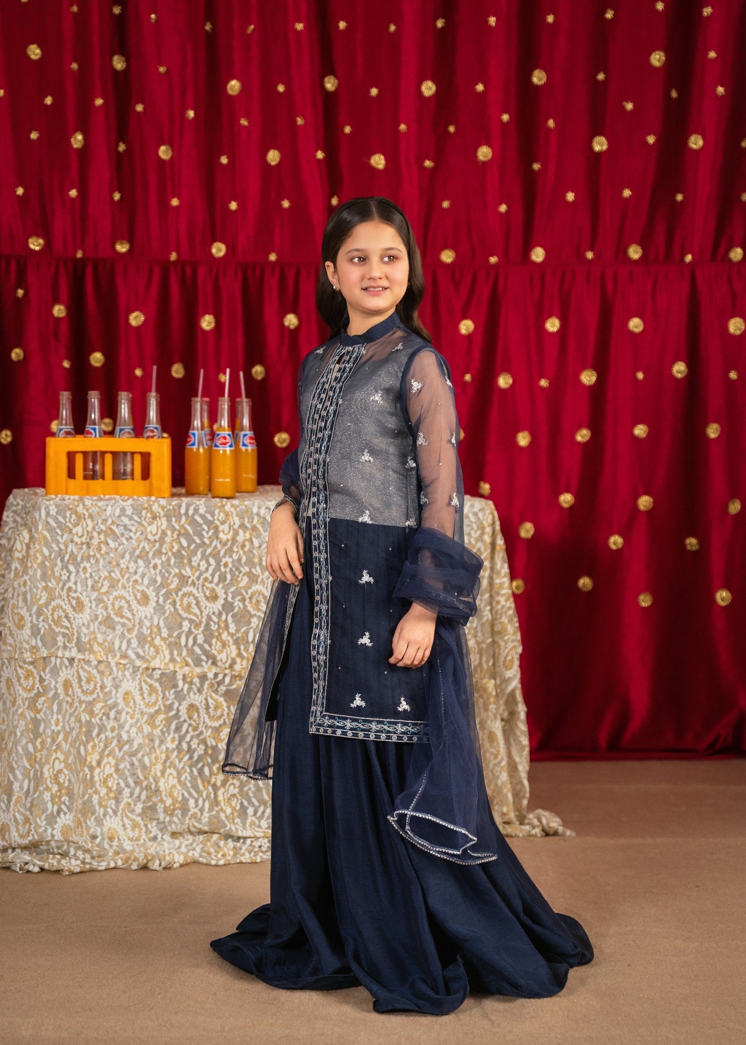 Rang-e-Haya Abeer (Navy Blue)