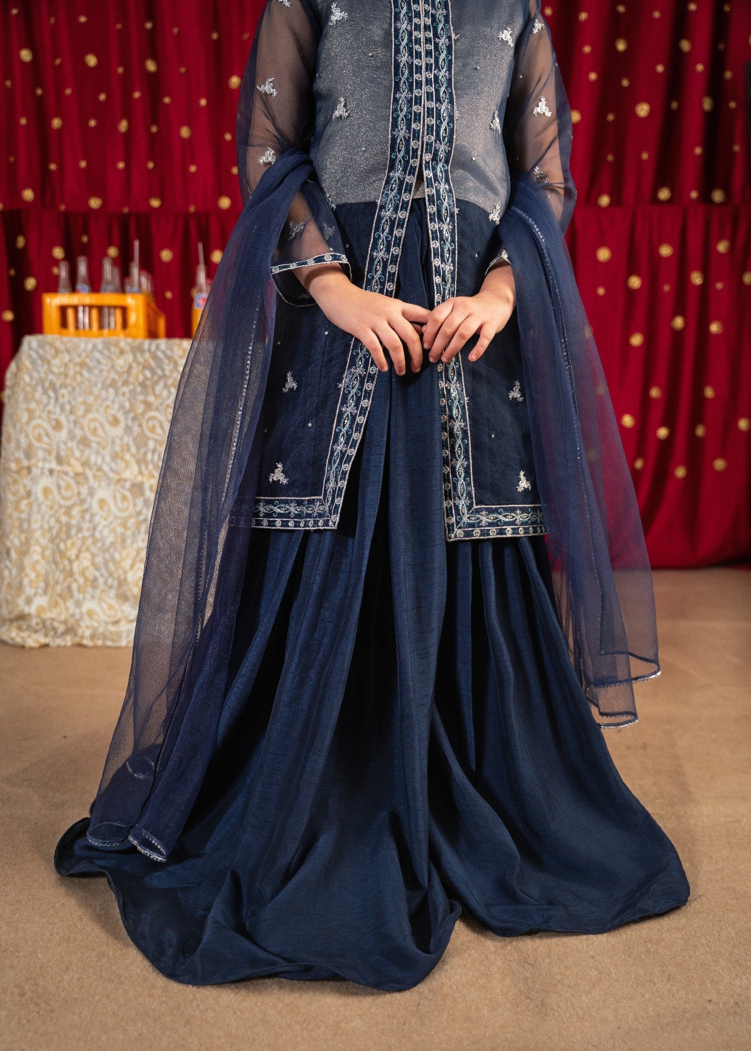 Rang-e-Haya Abeer (Navy Blue)