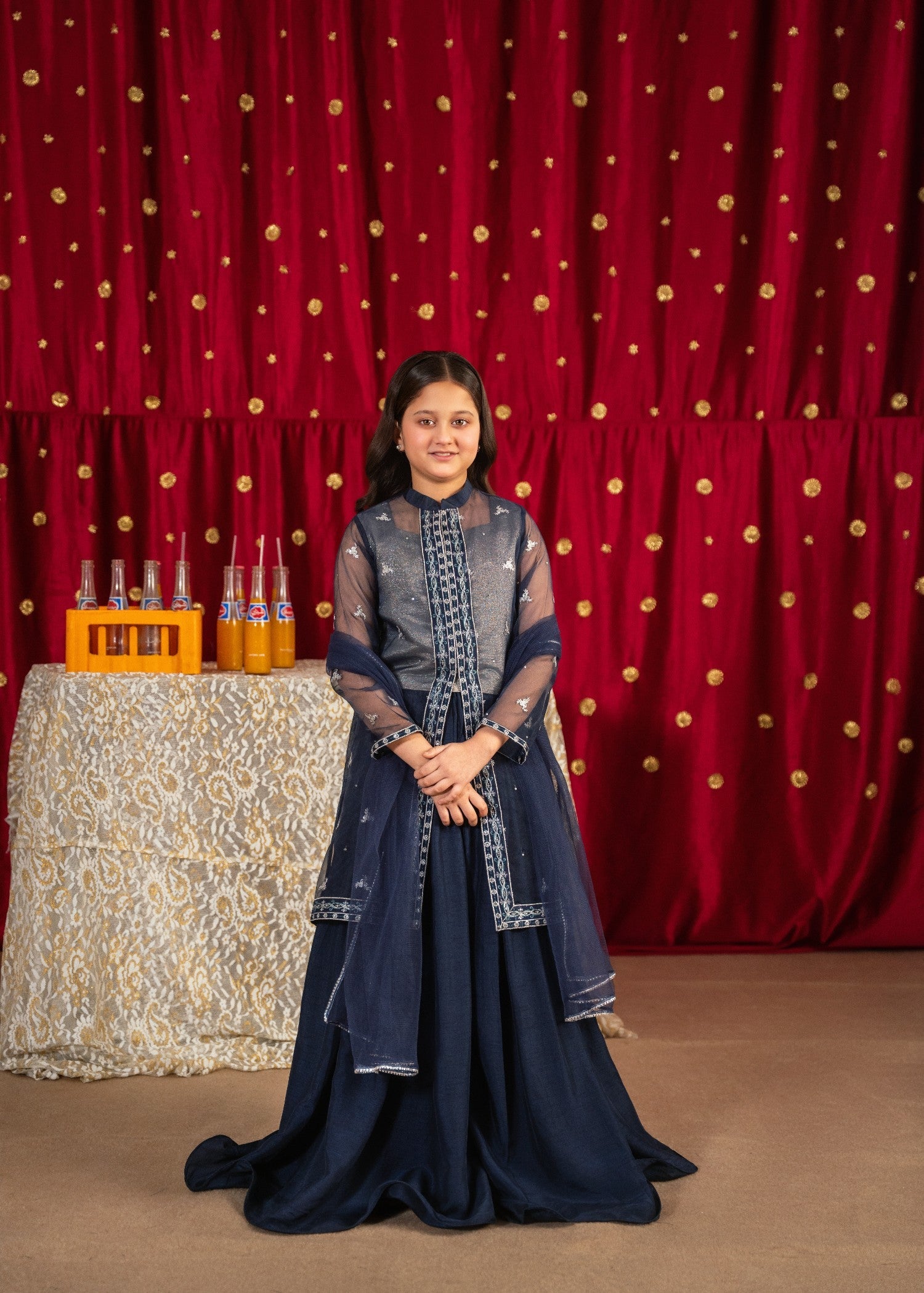 Rang-e-Haya Abeer (Navy Blue)