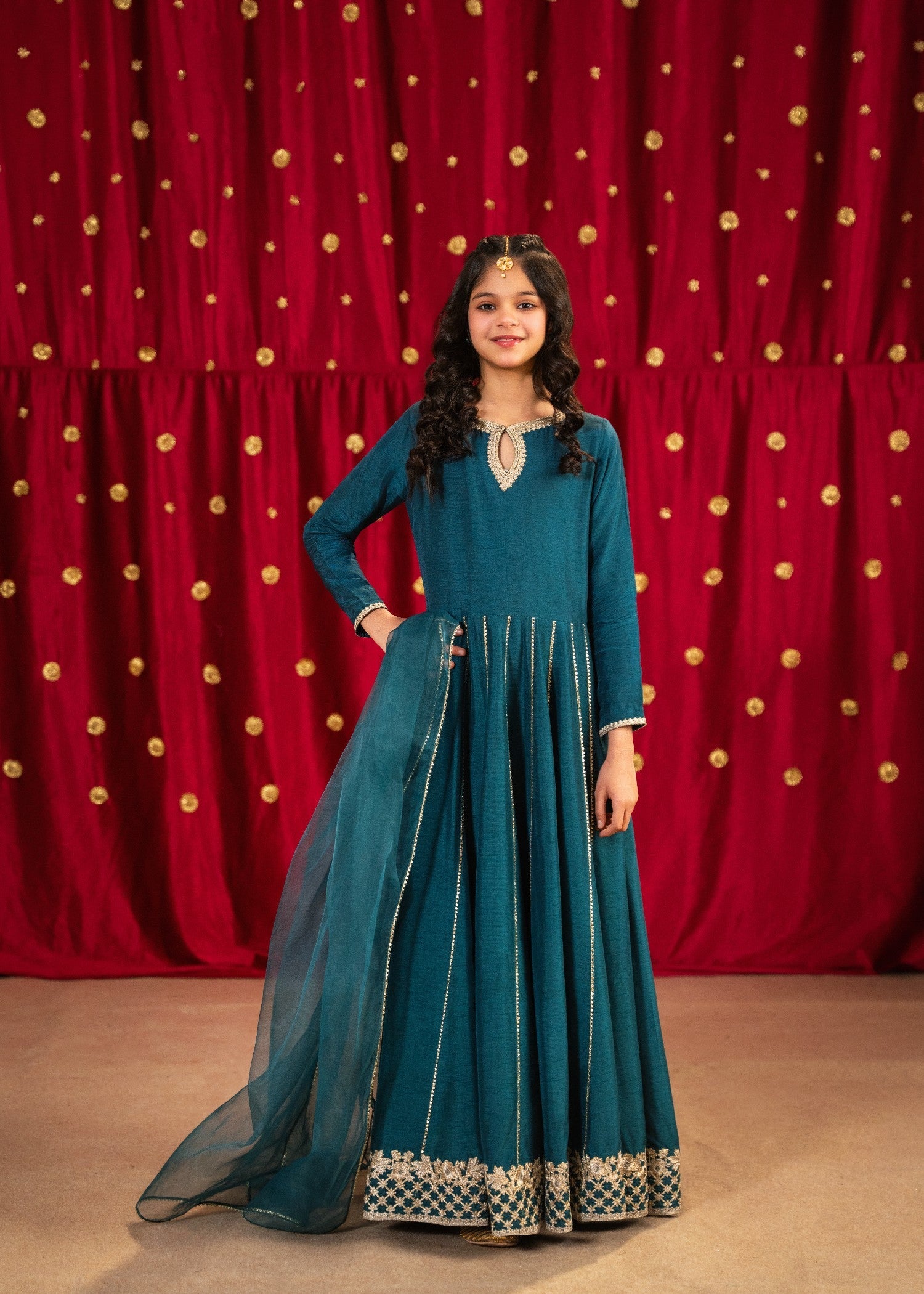 Rang-e-Haya Aaliya (Teal)