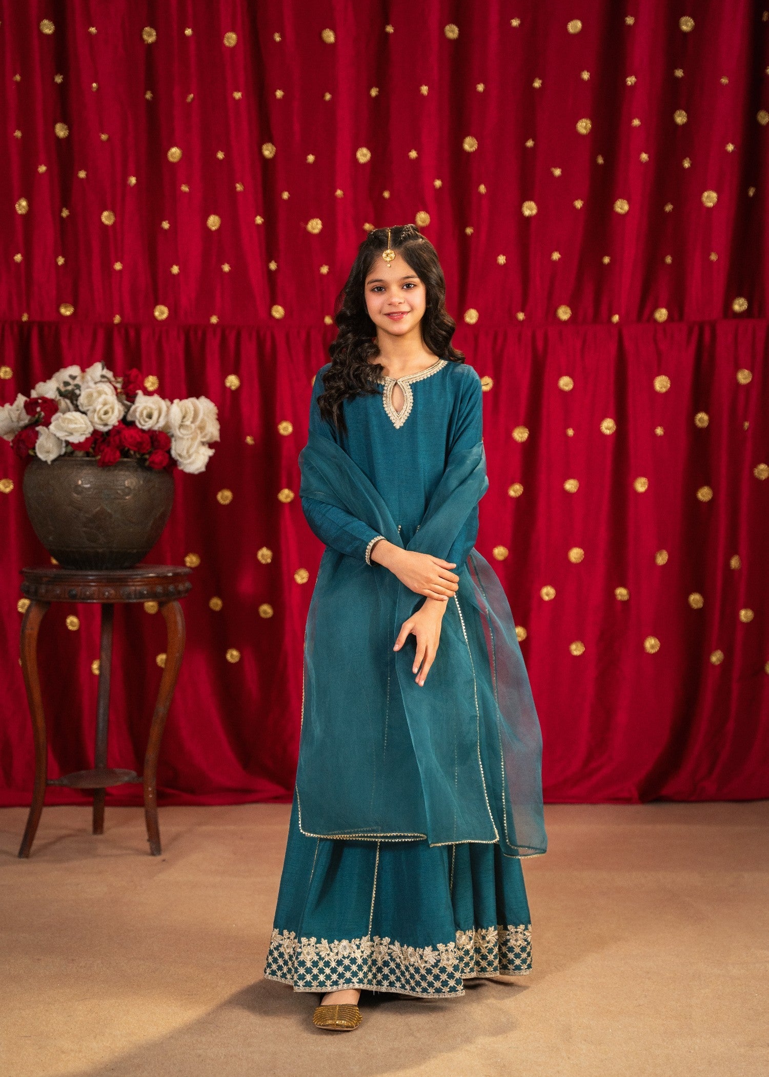 Rang-e-Haya Aaliya (Teal)