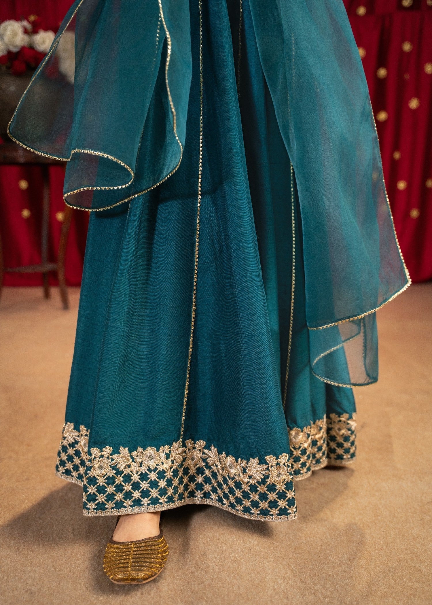 Rang-e-Haya Aaliya (Teal)