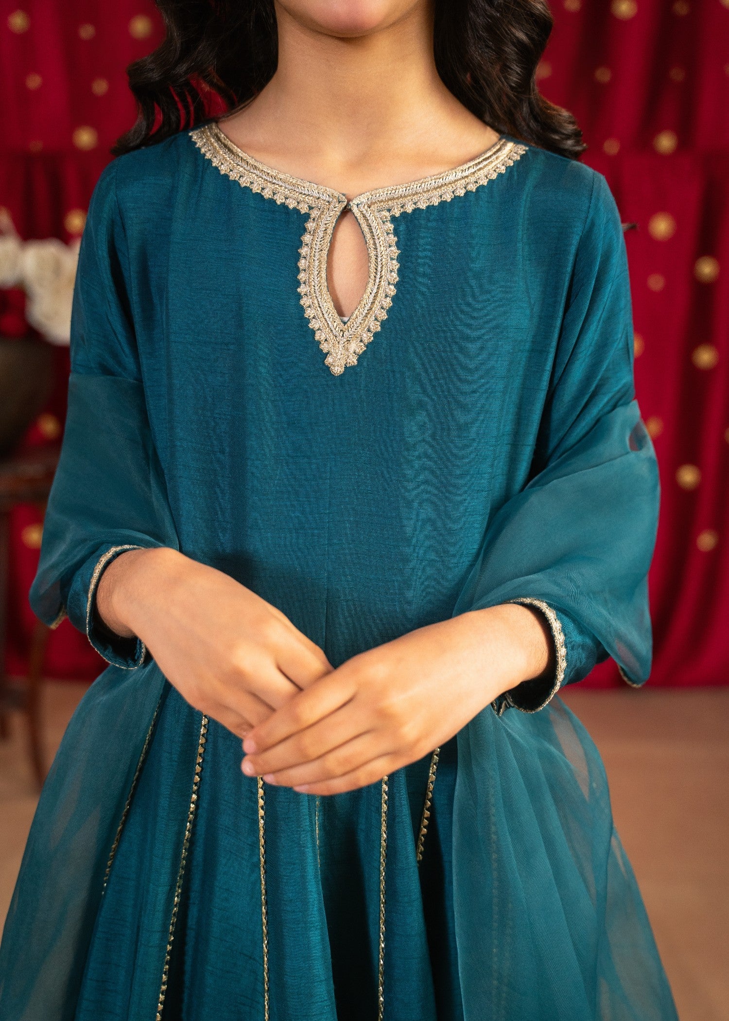 Rang-e-Haya Aaliya (Teal)