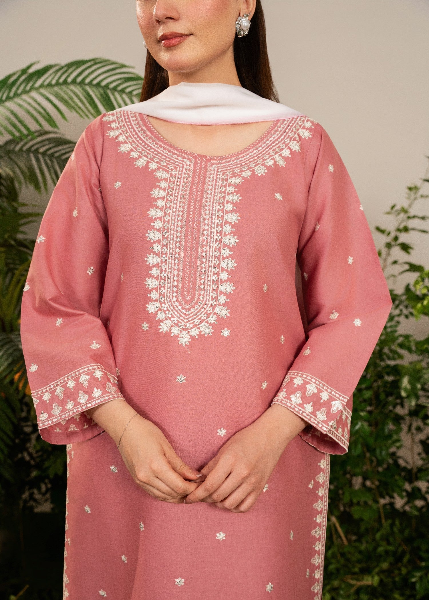 Tehzeeb Libas BARBIEE EMBROIDERED 3PC