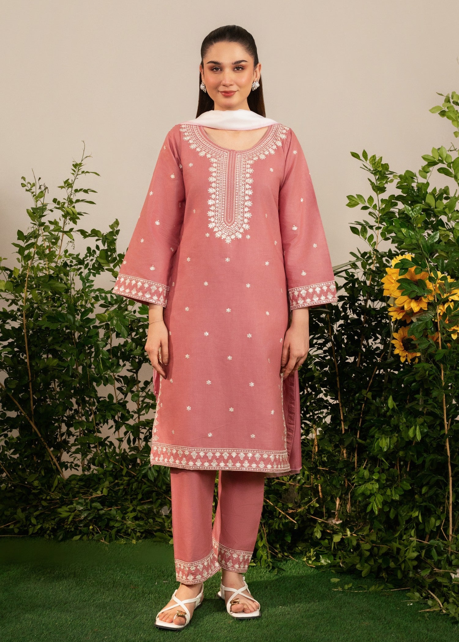 Tehzeeb Libas BARBIEE EMBROIDERED 3PC