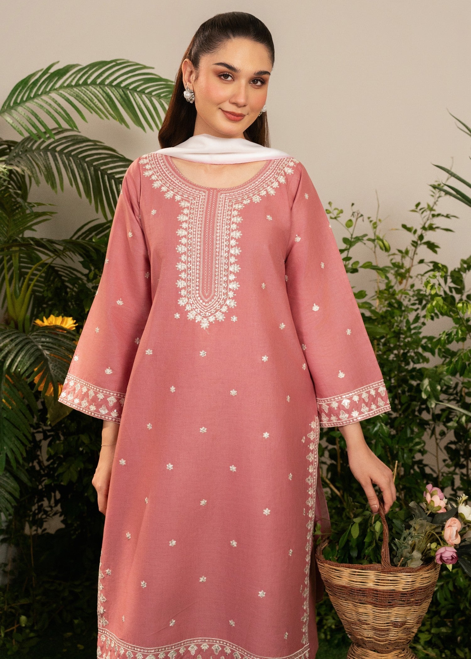 Tehzeeb Libas BARBIEE EMBROIDERED 3PC