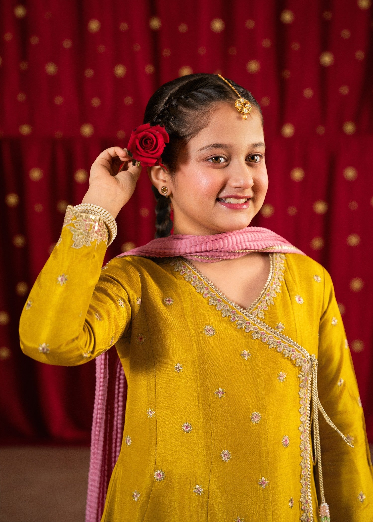 Rang-e-Haya Titli (Mustard)