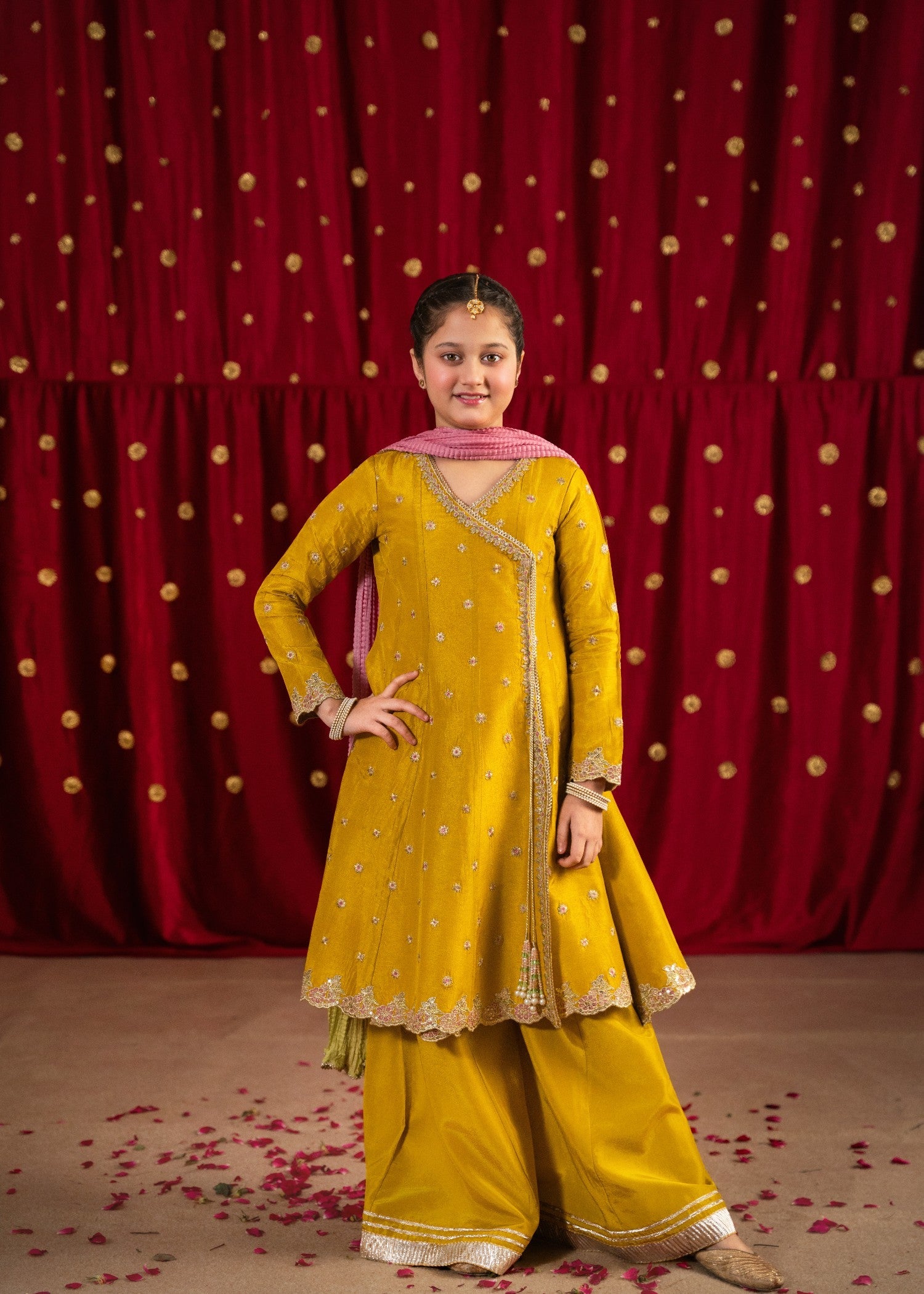 Rang-e-Haya Titli (Mustard)