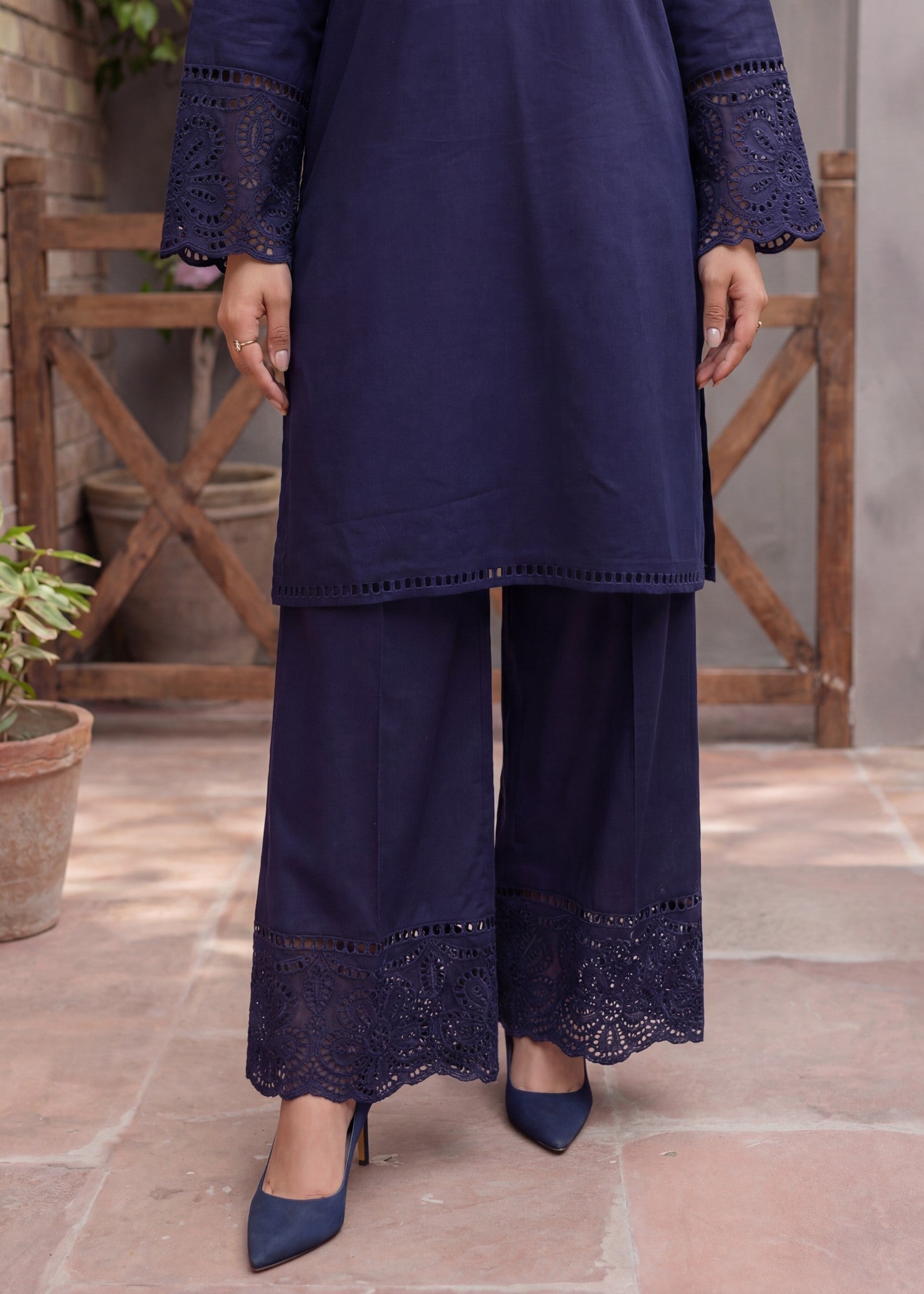 Sahibas By Mirza Dure Navy