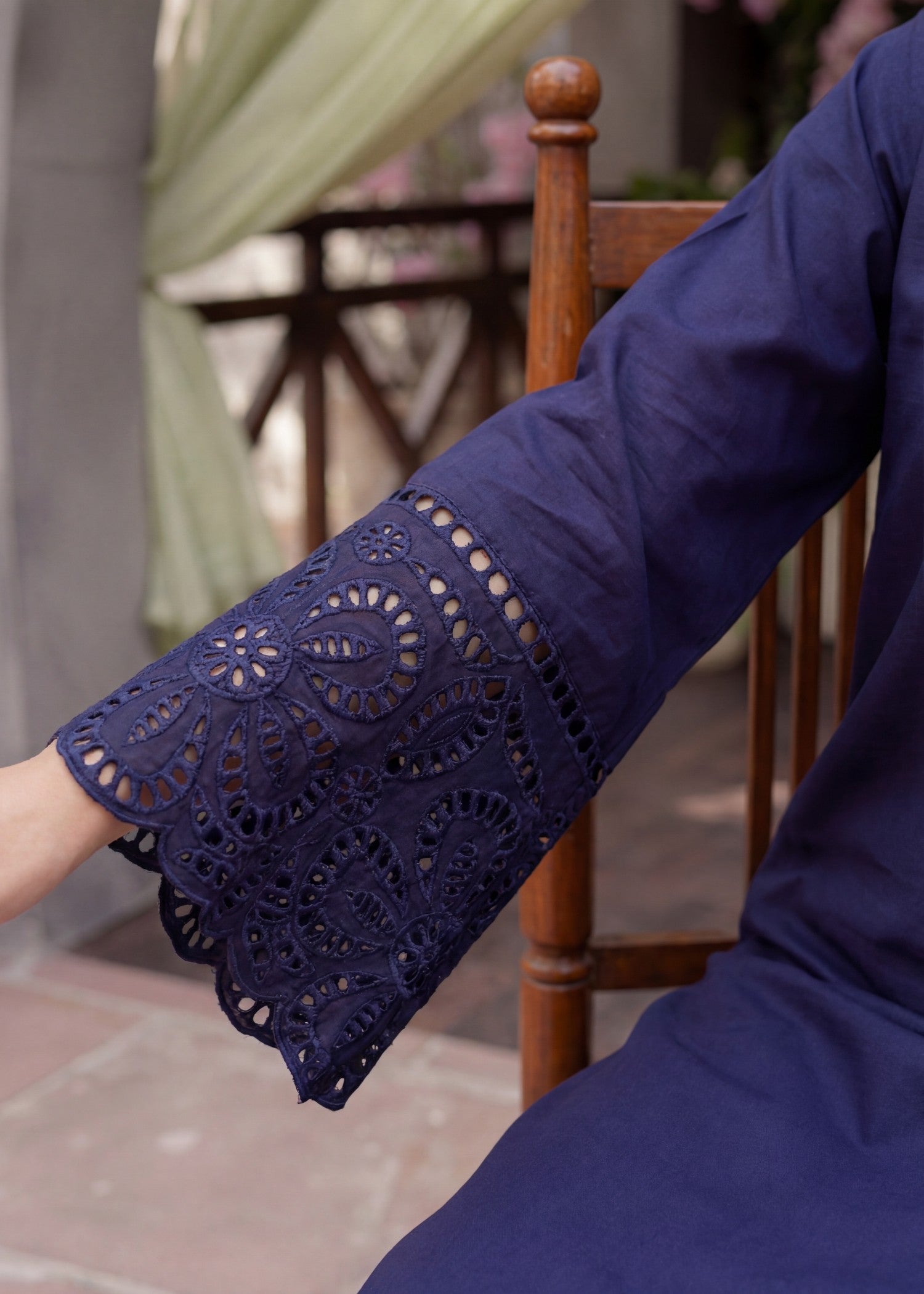 Sahibas By Mirza Dure Navy